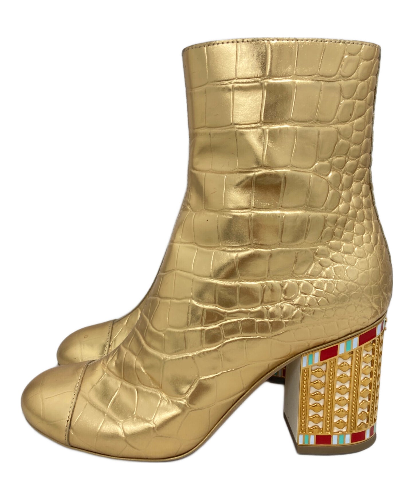 [Pre-owned] CHANEL Ankle Boots G34917