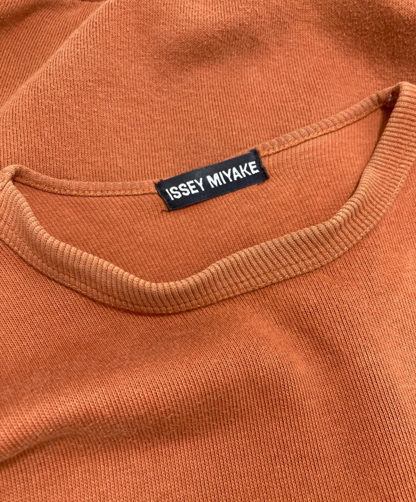 [Pre-owned] ISSEY MIYAKE Back Logo Sweatshirt ME33JL079