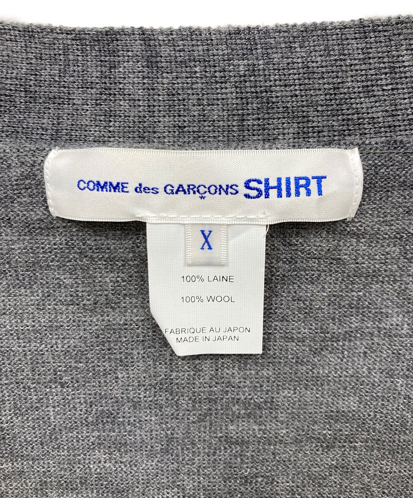 [Pre-owned] COMME des GARCONS SHIRT cardigan