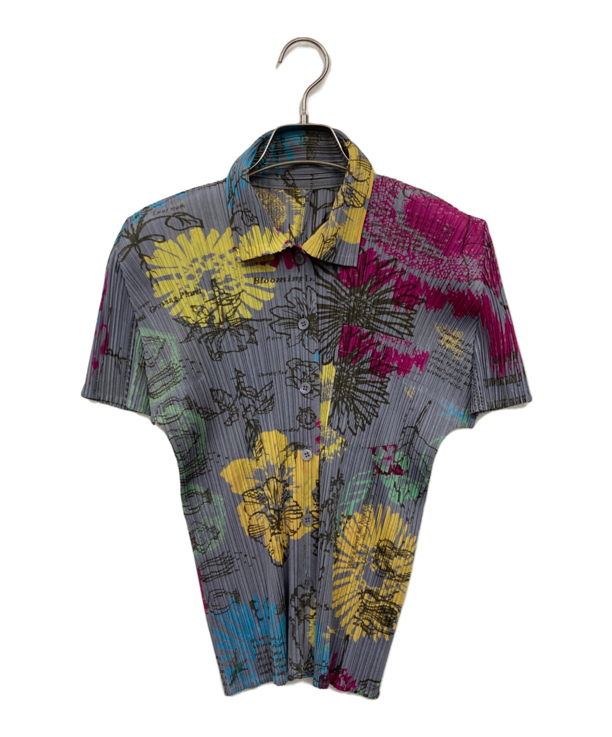 [Pre-owned] PLEATS PLEASE Short-sleeved shirt PP71-JJ783