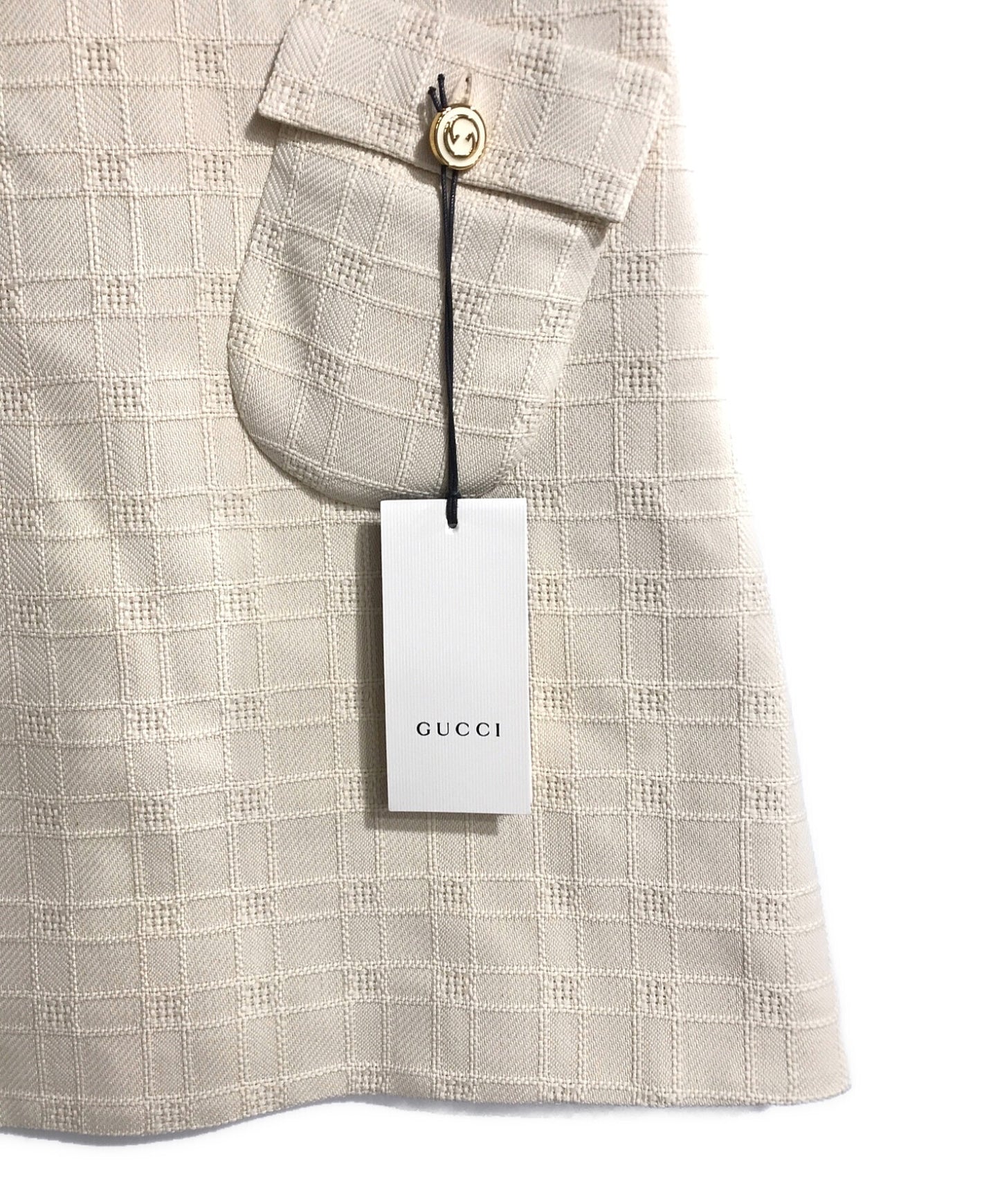 [Pre-owned] GUCCI Tweed Mini Dresses 631480