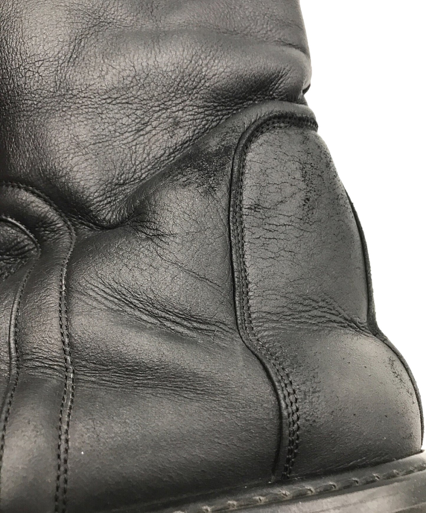 [Pre-owned] RICK OWENS Boa Mouton Engineer Boots 60698