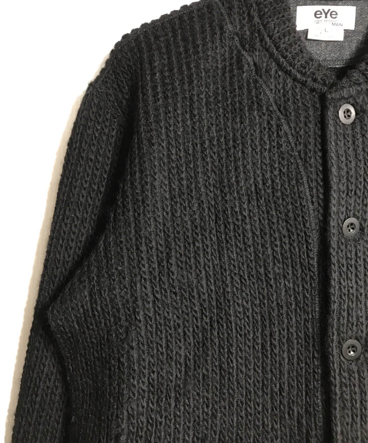 [Pre-owned] eYe COMME des GARCONS JUNYAWATANABE MAN knitted cardigan WH-T902