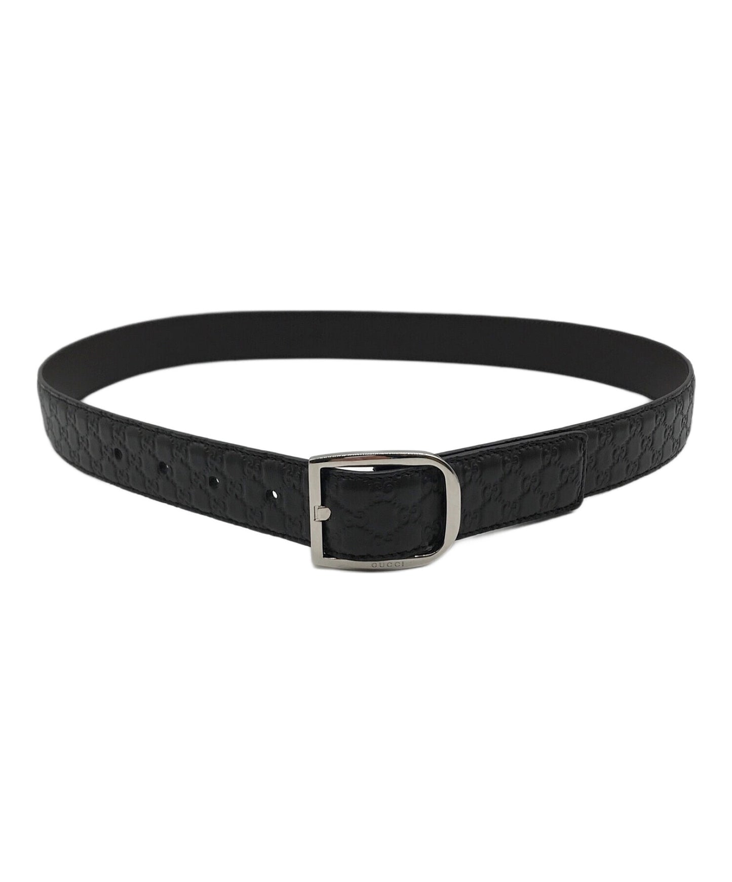 [Pre-owned] GUCCI Micro Guccissima Leather Belt 510309