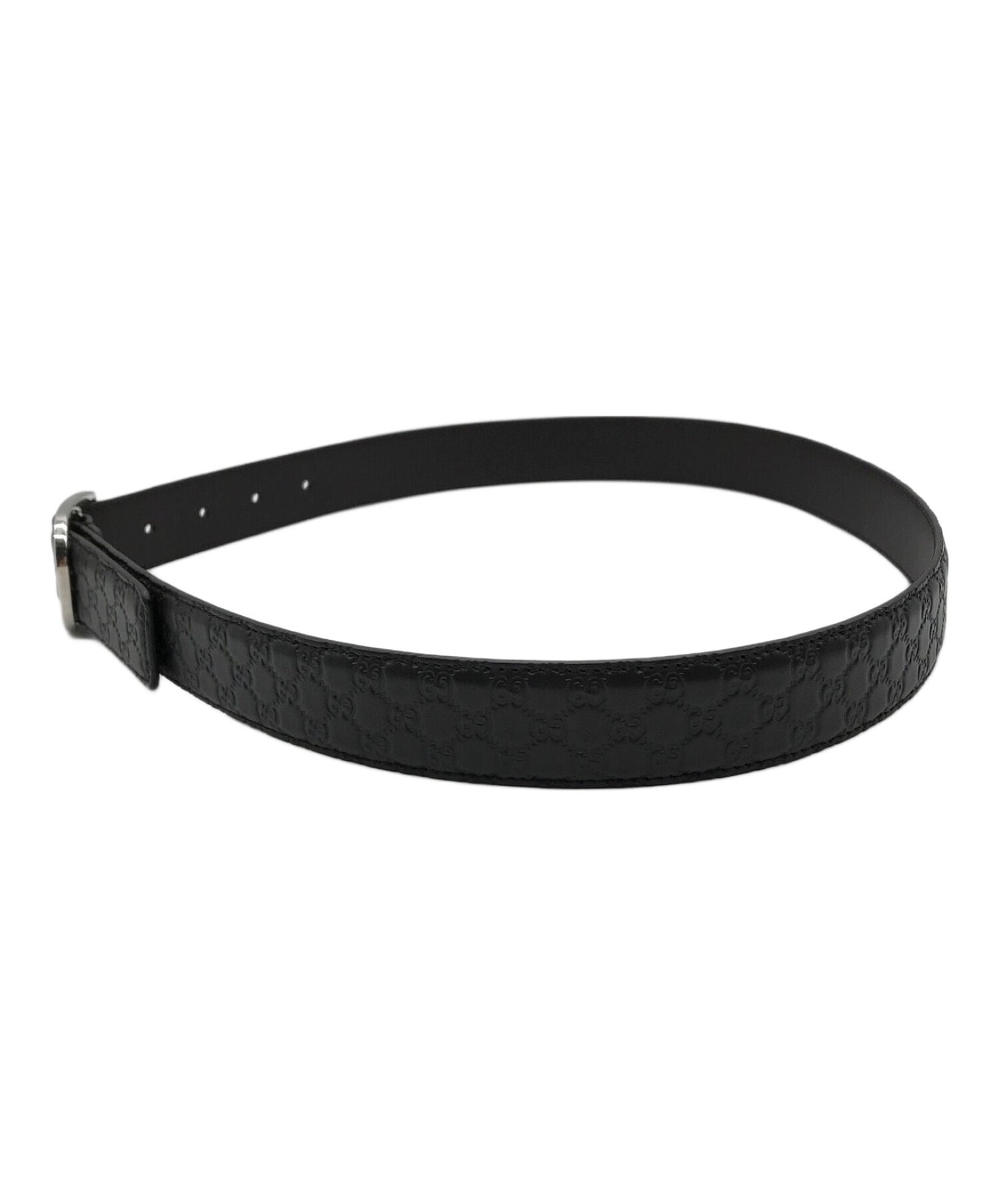 [Pre-owned] GUCCI Micro Guccissima Leather Belt 510309