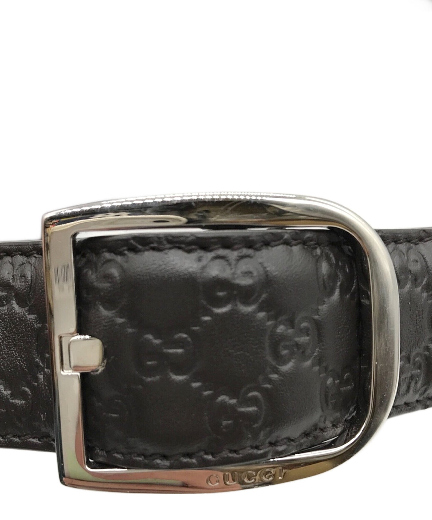 [Pre-owned] GUCCI Micro Guccissima Leather Belt 510309