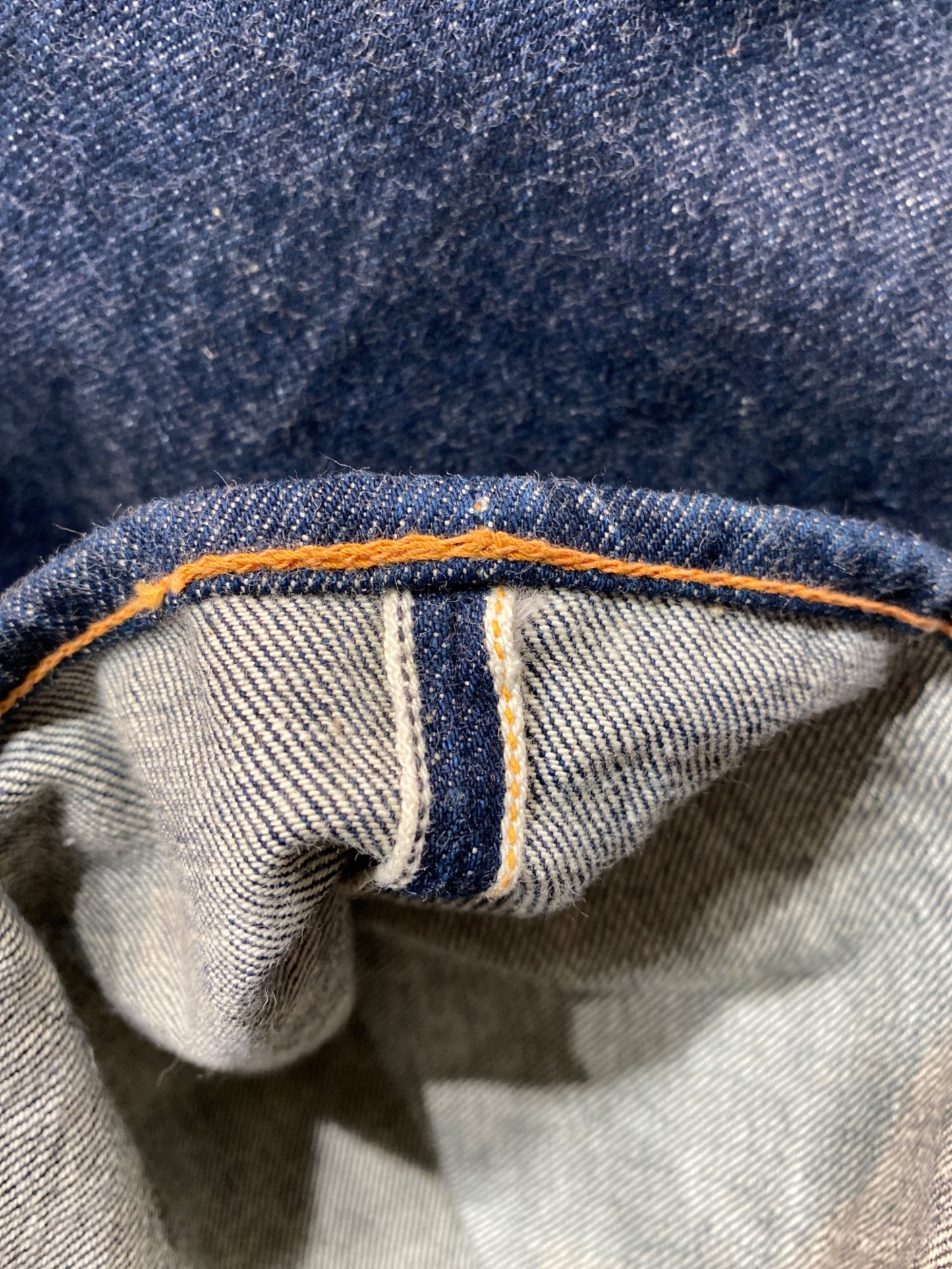 [Pre-owned] EVISU selvage denim pants