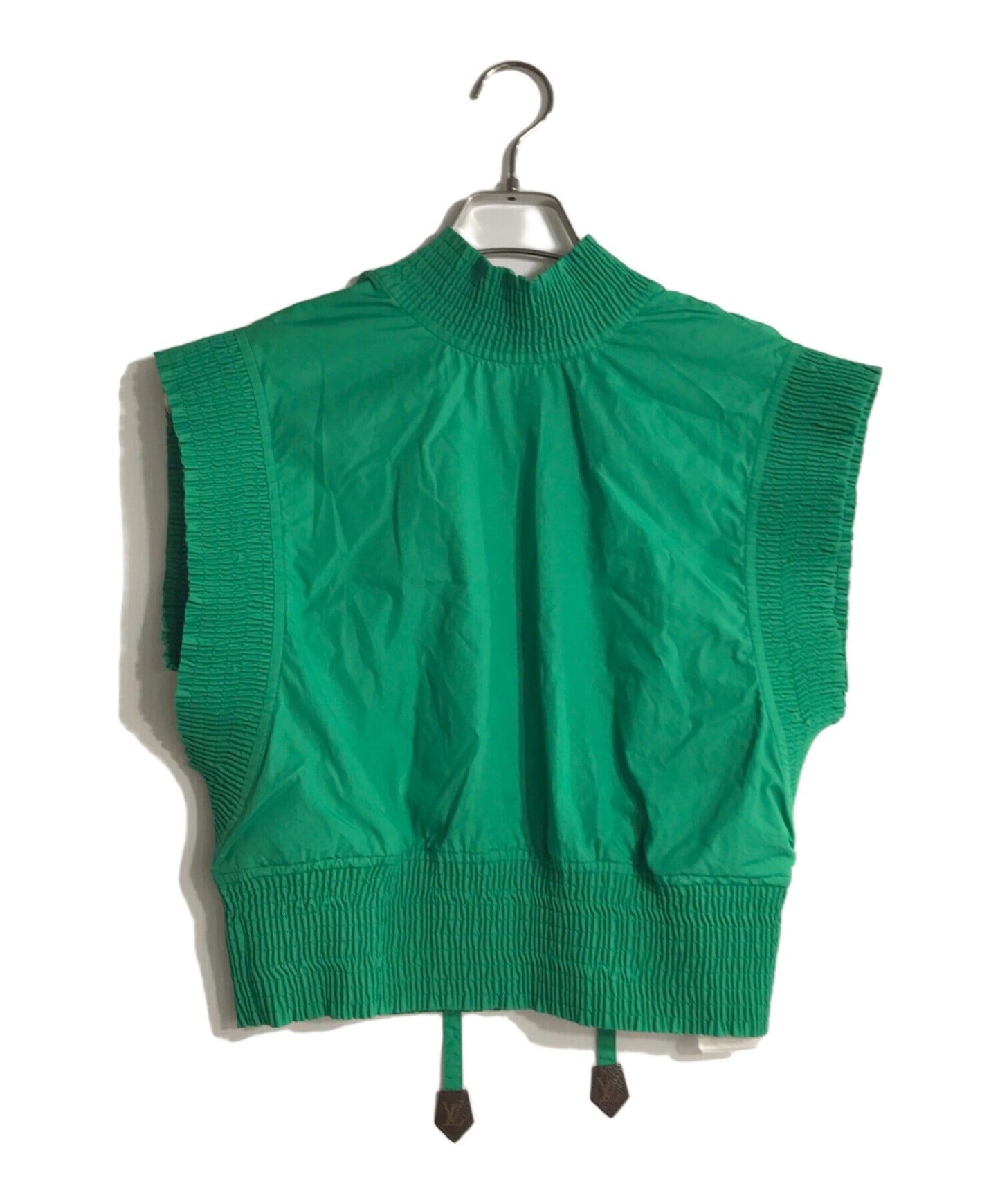 [Pre-owned] LOUIS VUITTON ruffle-trim blouse RW231B XKG FOTO40