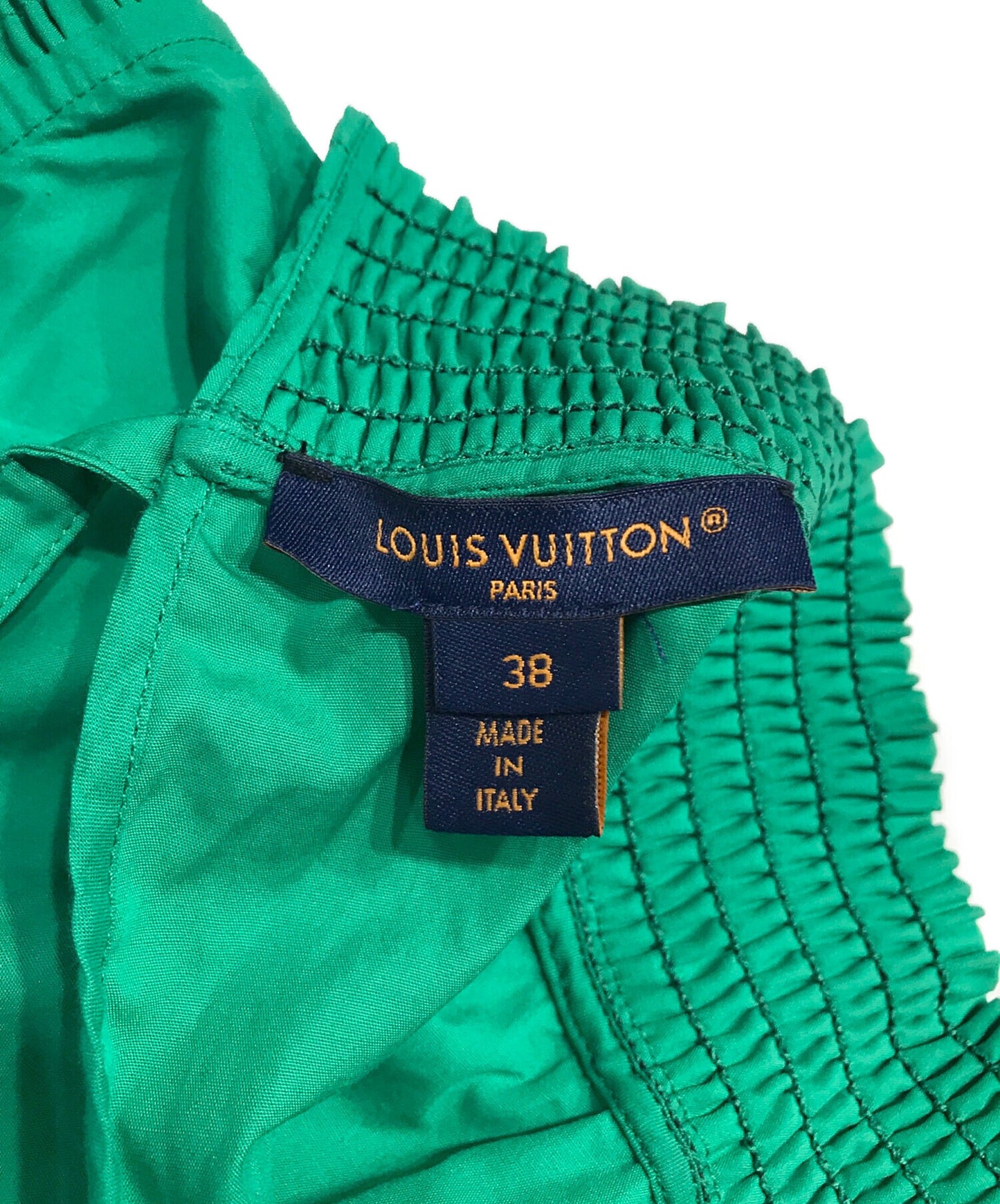 [Pre-owned] LOUIS VUITTON ruffle-trim blouse RW231B XKG FOTO40