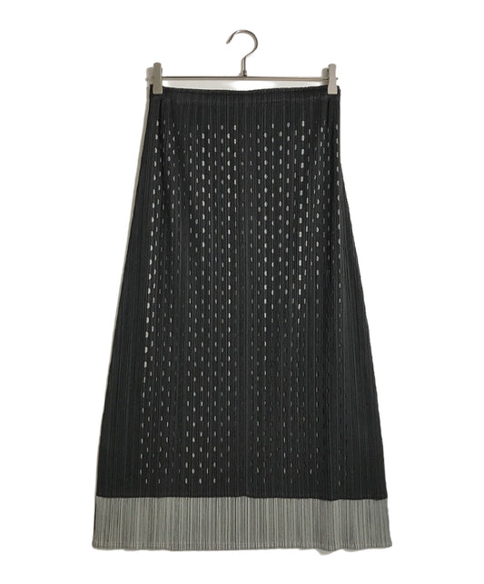 [Pre-owned] PLEATS PLEASE Double-dot pleated skirt PP51-JG566