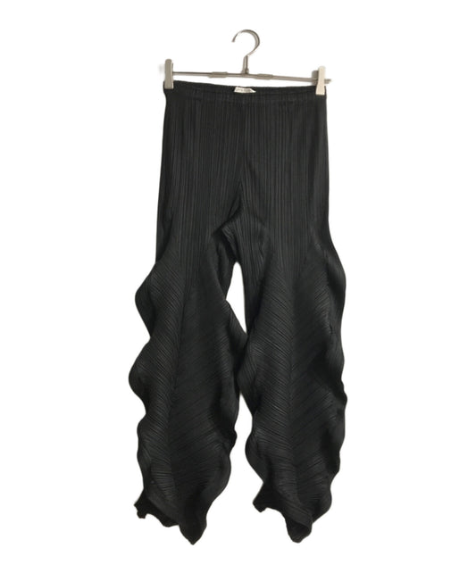 [Pre-owned] PLEATS PLEASE Pleated pants with shaped design PP53-JF845