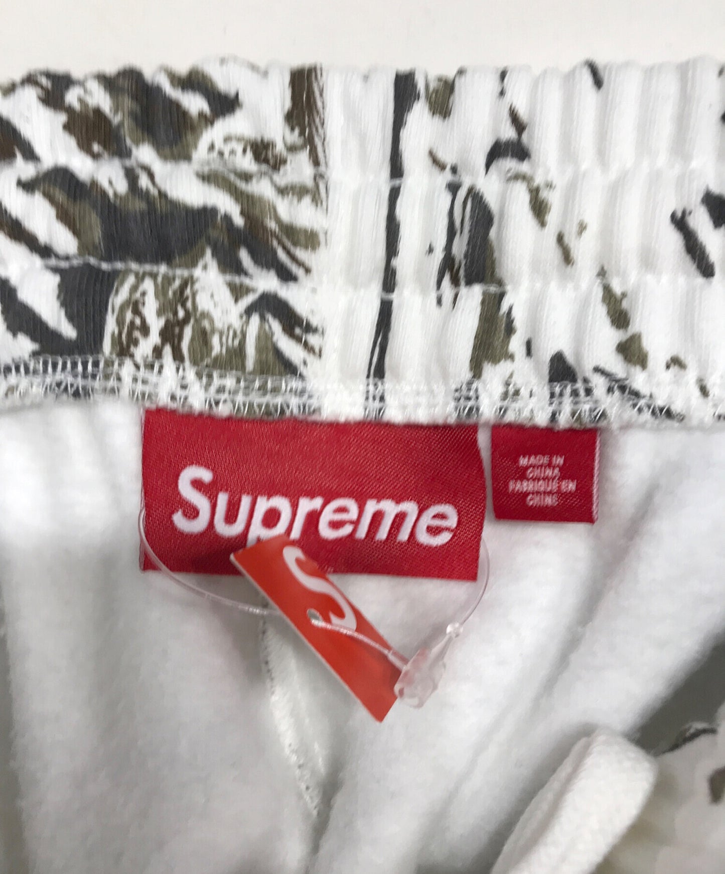 [Pre-owned] SUPREME 24SS Small Box Sweatpant Snow Camo