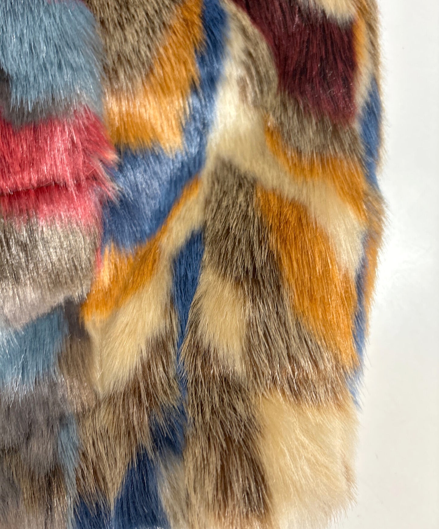 [Pre-owned] SUPREME 22FW Multicolor Faux Fur Bomber Jacket