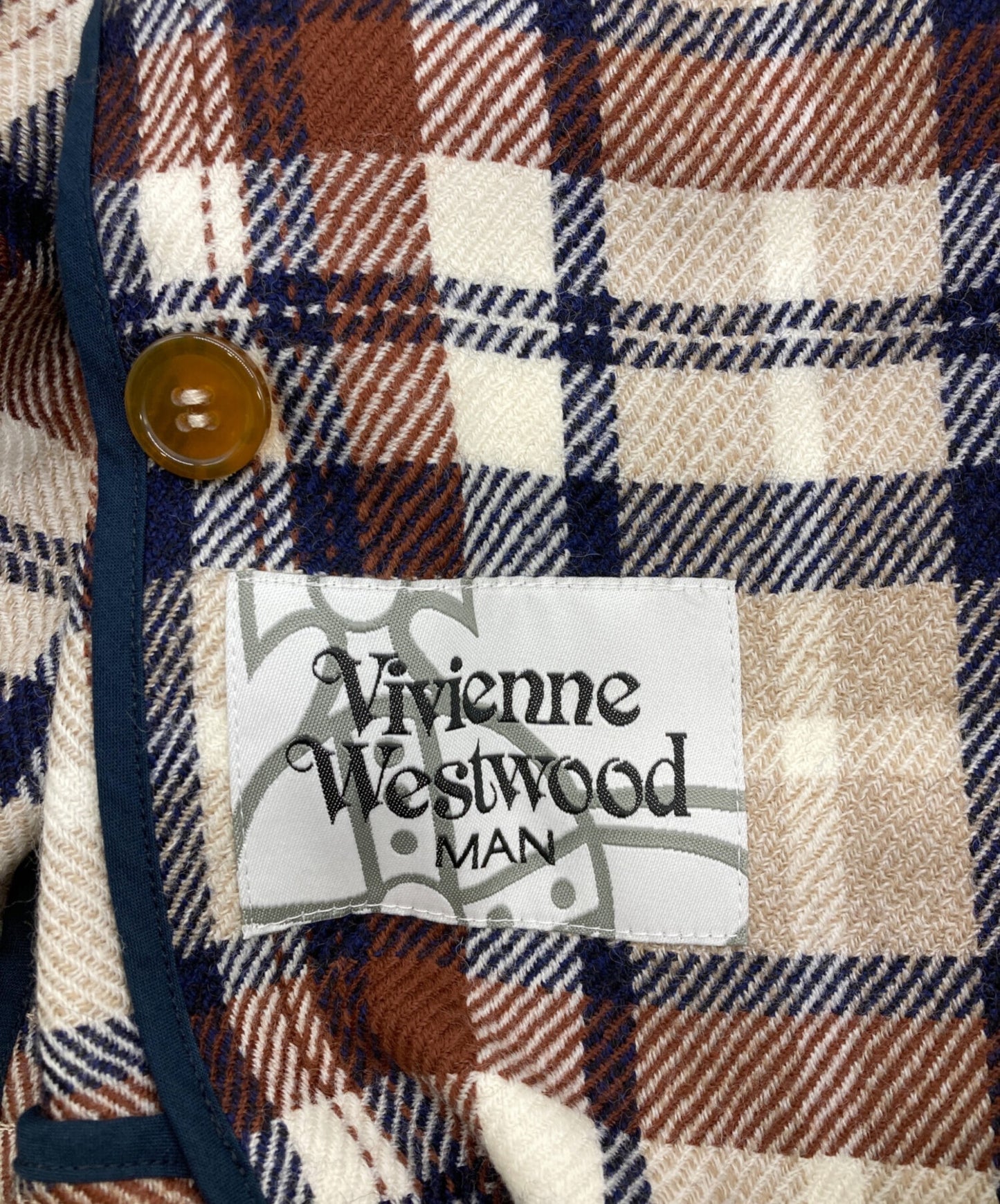 [Pre-owned] Vivienne Westwood man check jacket