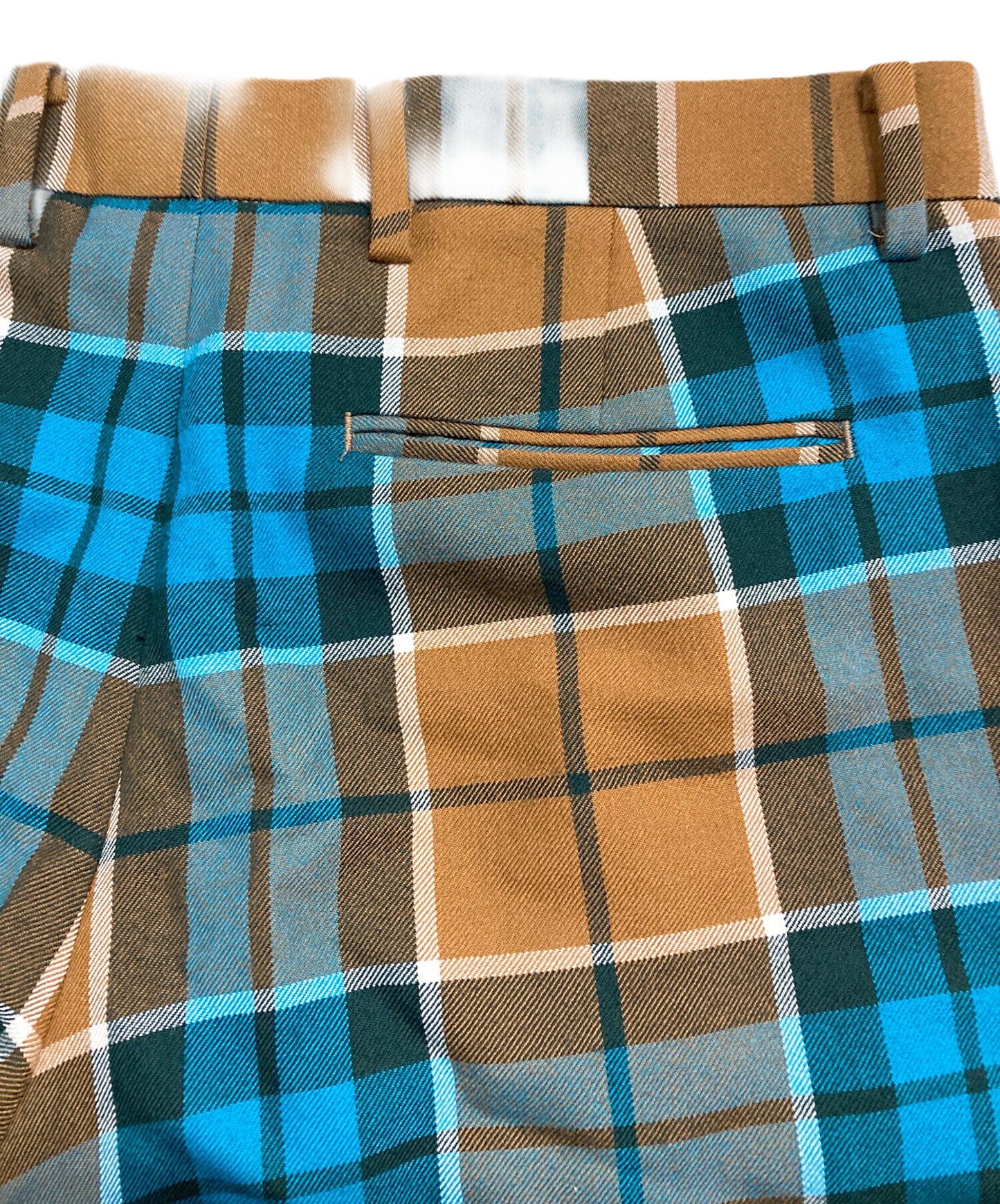 [Pre-owned] Vivienne Westwood man Tartan Check Clip and Tuck Trousers VW-V5-85024