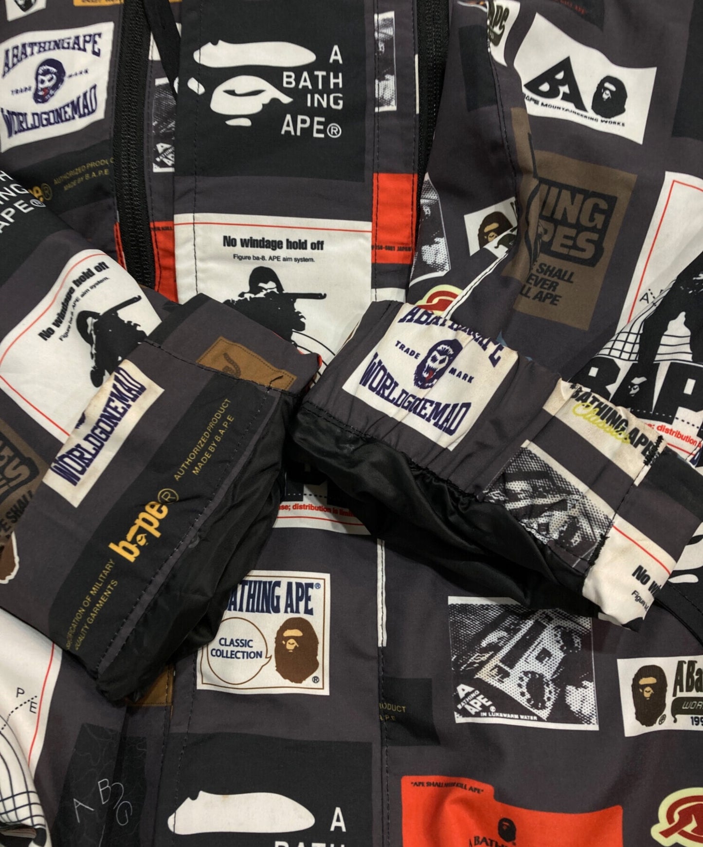 [Pre-owned] A BATHING APE MULTI LABEL HOODIE JACKET 001LJI801005M