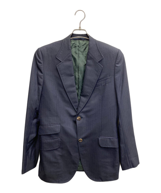 [Pre-owned] GUCCI Wool Silk 2B Tailored Jacket 406130 Z421C