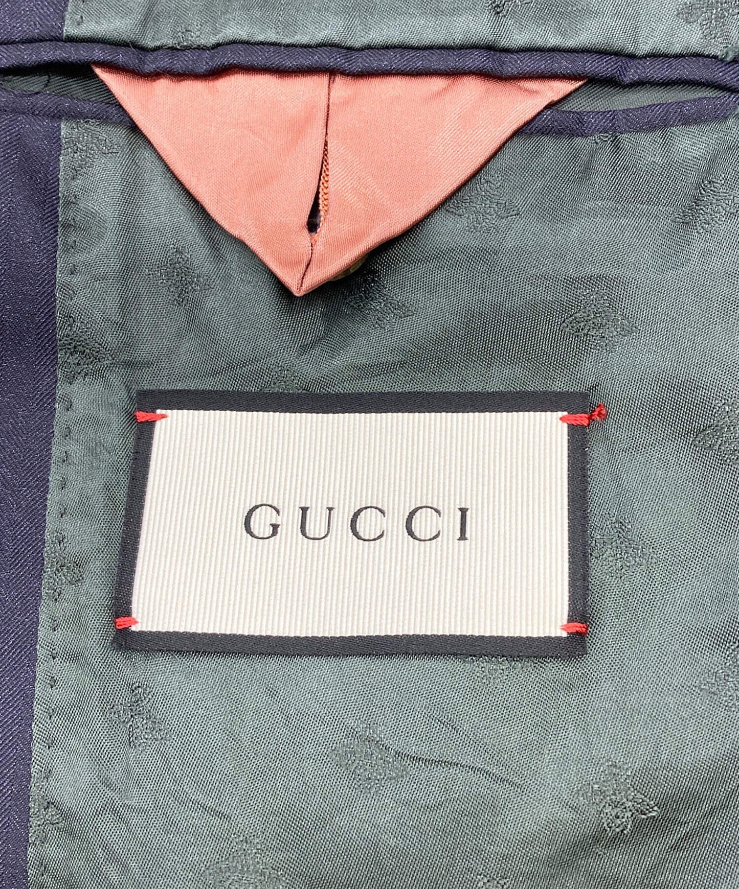 [Pre-owned] GUCCI Wool Silk 2B Tailored Jacket 406130 Z421C