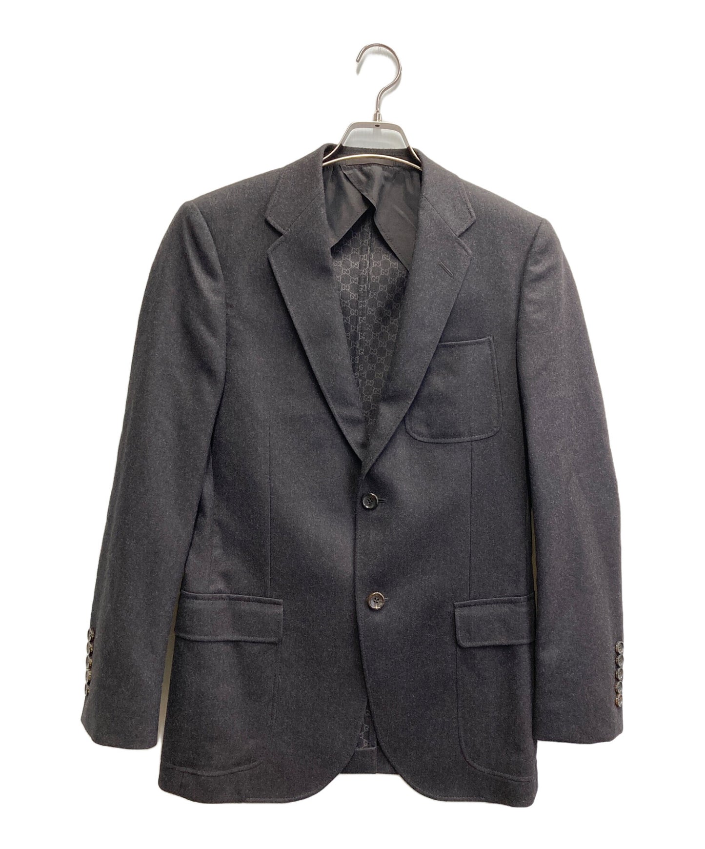 [Pre-owned] GUCCI Lined GG Pattern 2B Tailored Jacket 265397