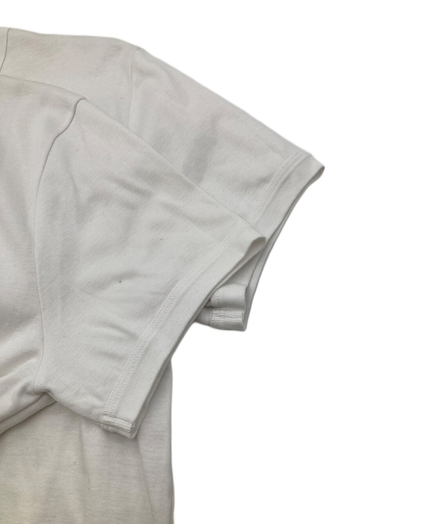 [Pre-owned] PRADA Triangle Plate T-shirt UJN824 S222