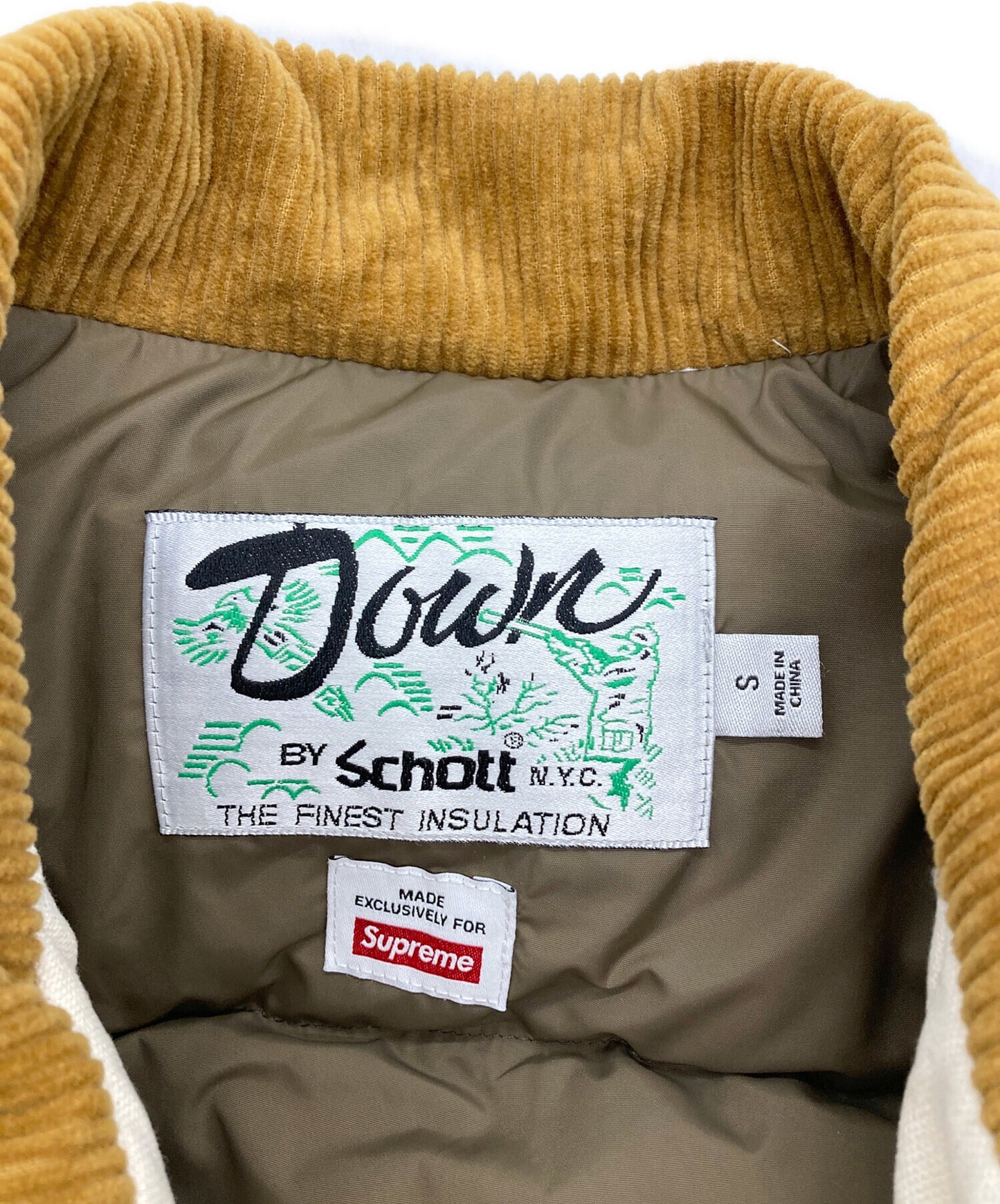 [Pre-owned] SUPREME 22FW Canvas DownTrucker Jacket