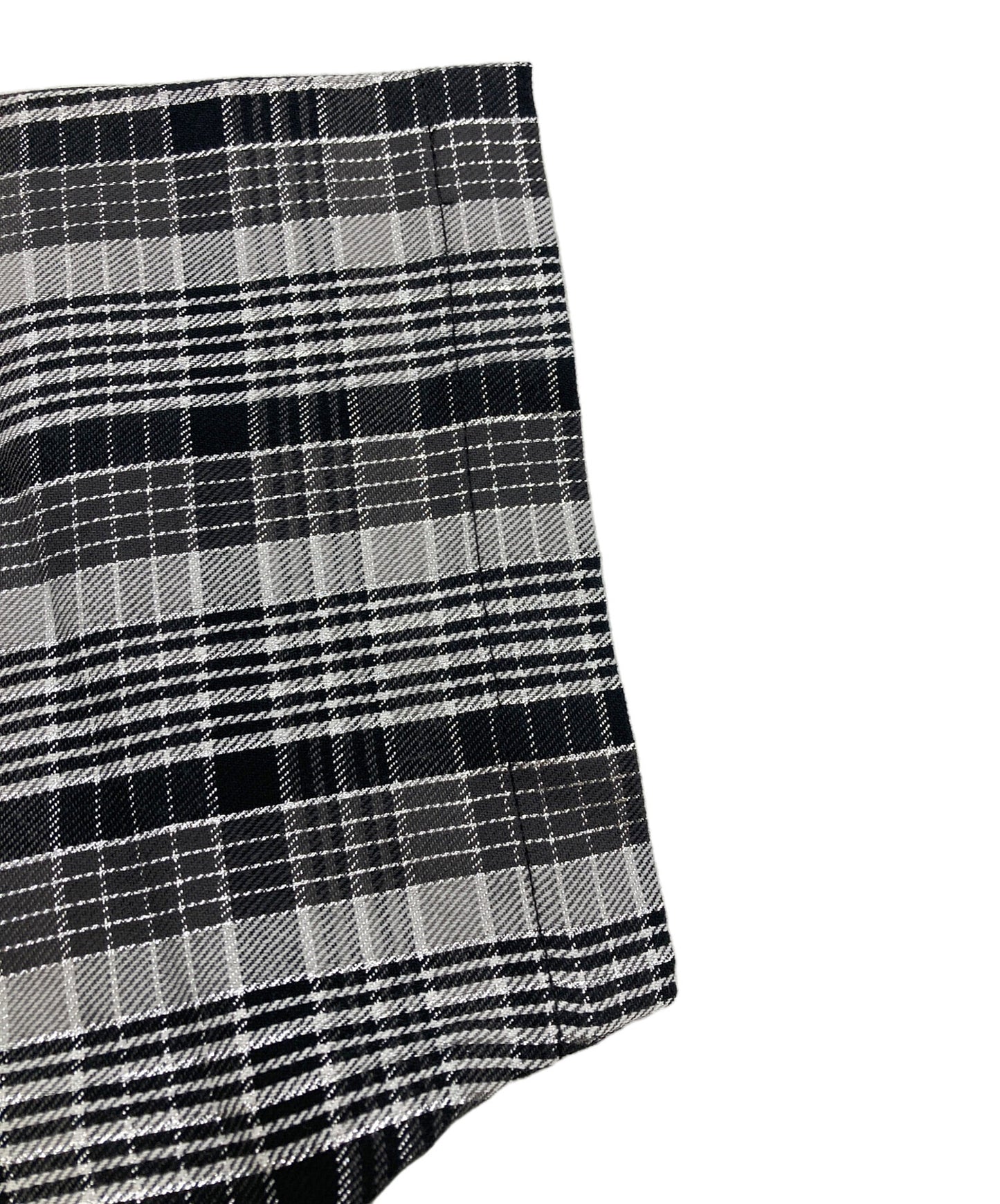 [Pre-owned] SUPREME 23SS Metallic Plaid S/S Shirt