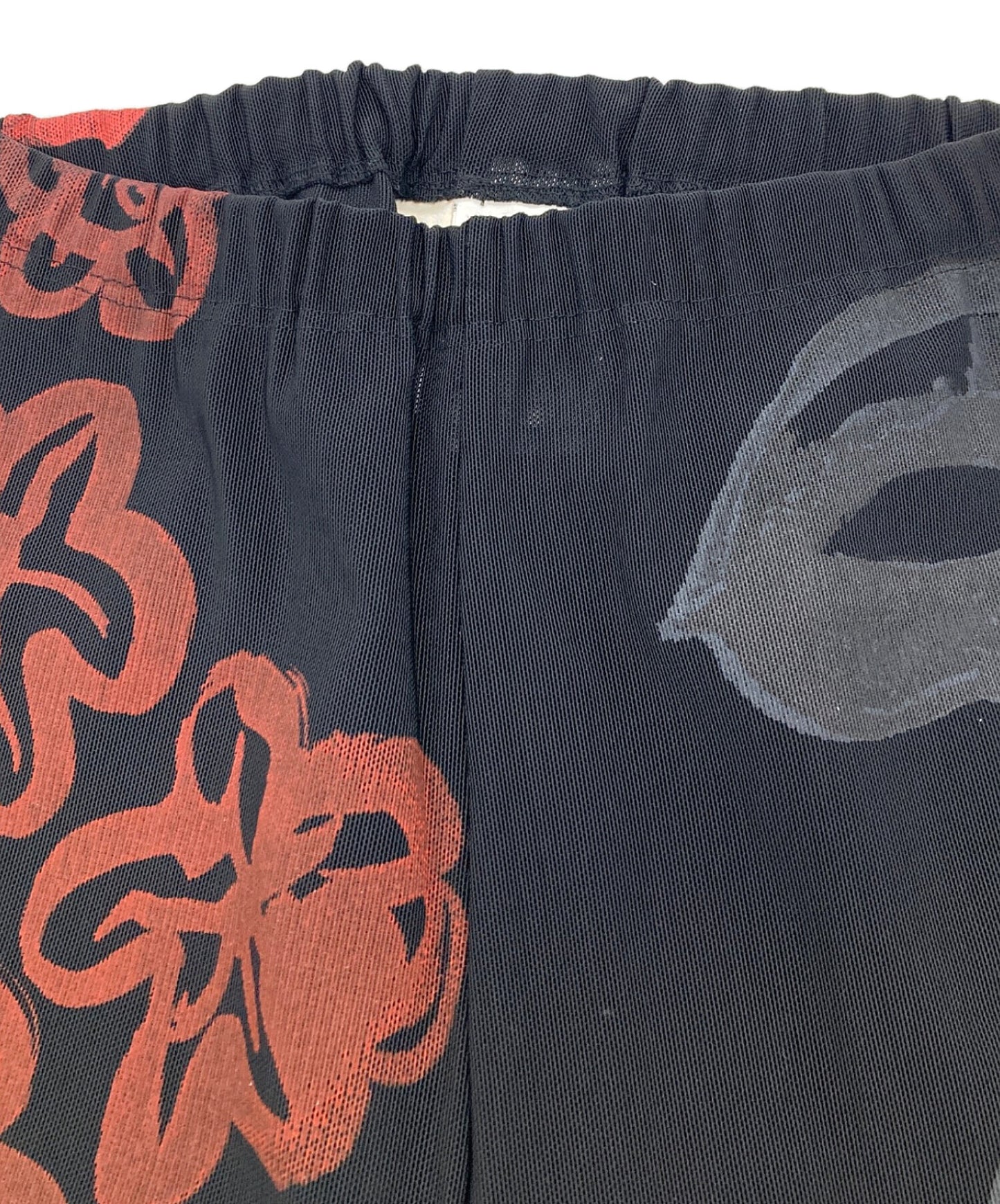 [Pre-owned] COMME des GARCONS AD2000 All-over powernet easy pants GT-040150