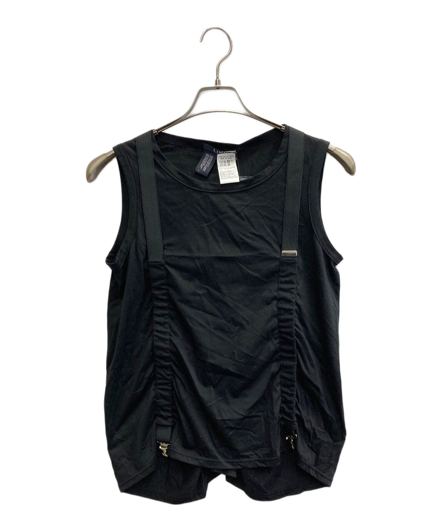 [Pre-owned] LIMI feu PLAIN STITCH SUSPENDER TANK TOP LP-T16-240