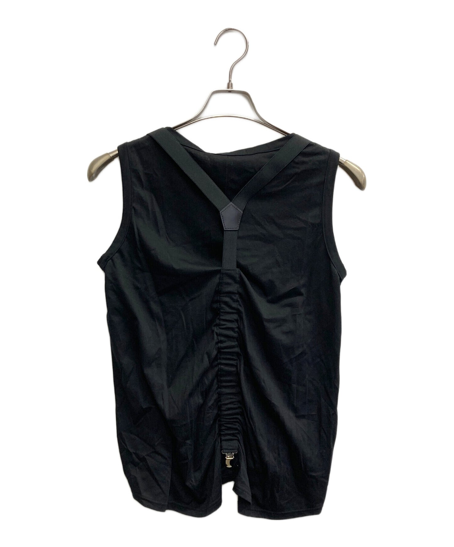 [Pre-owned] LIMI feu PLAIN STITCH SUSPENDER TANK TOP LP-T16-240