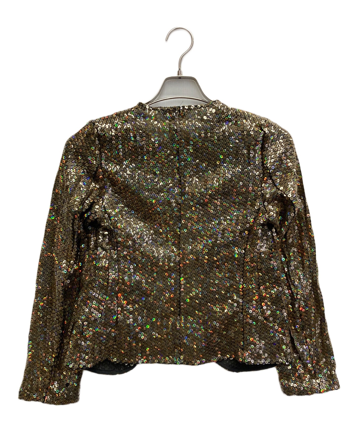 [Pre-owned] COMME des GARCONS 90'S Sequined See-through No-Button Jacket GJ-04041S