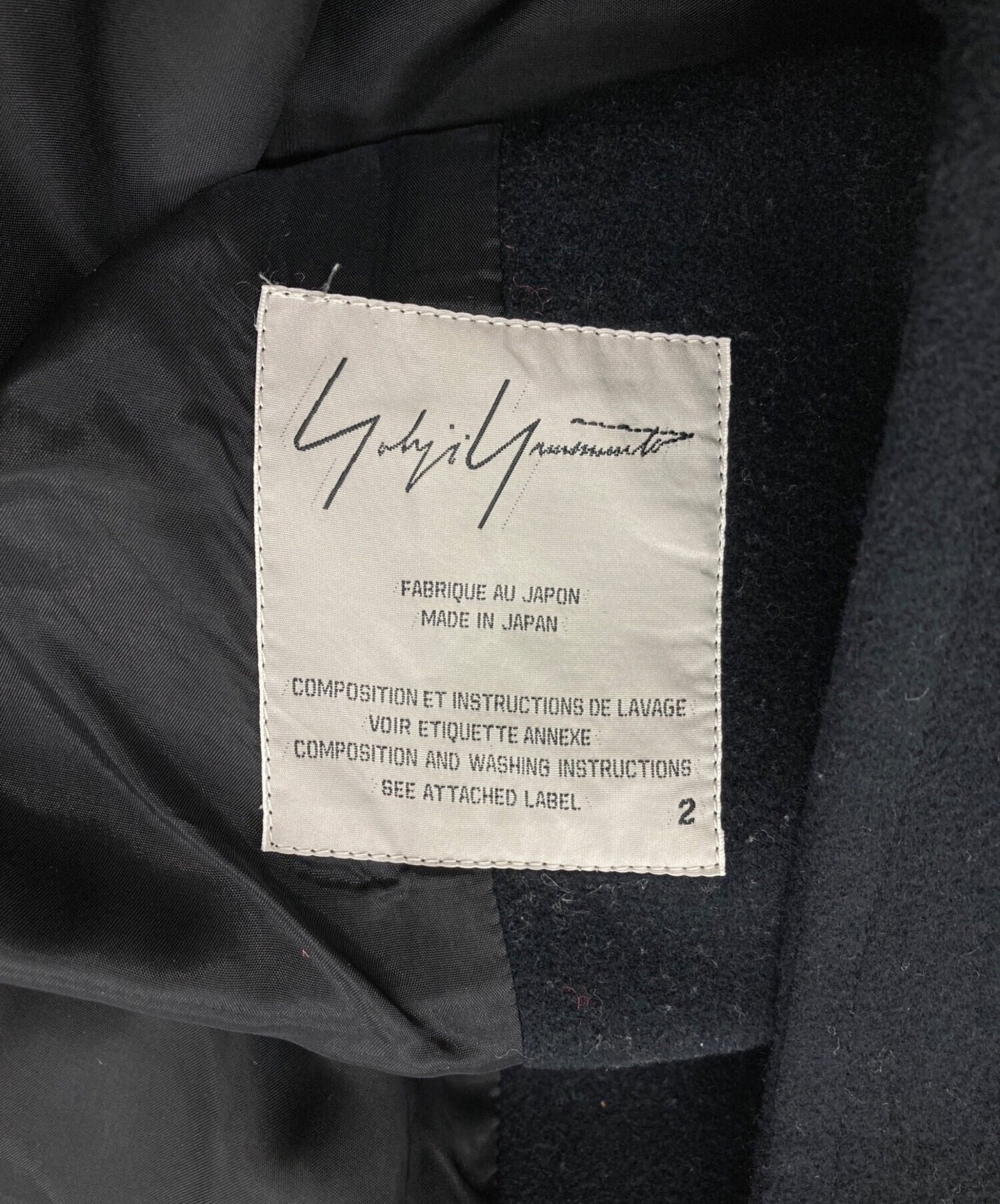 [Pre-owned] YOHJI YAMAMOTO big dolman coat FB-C16-191