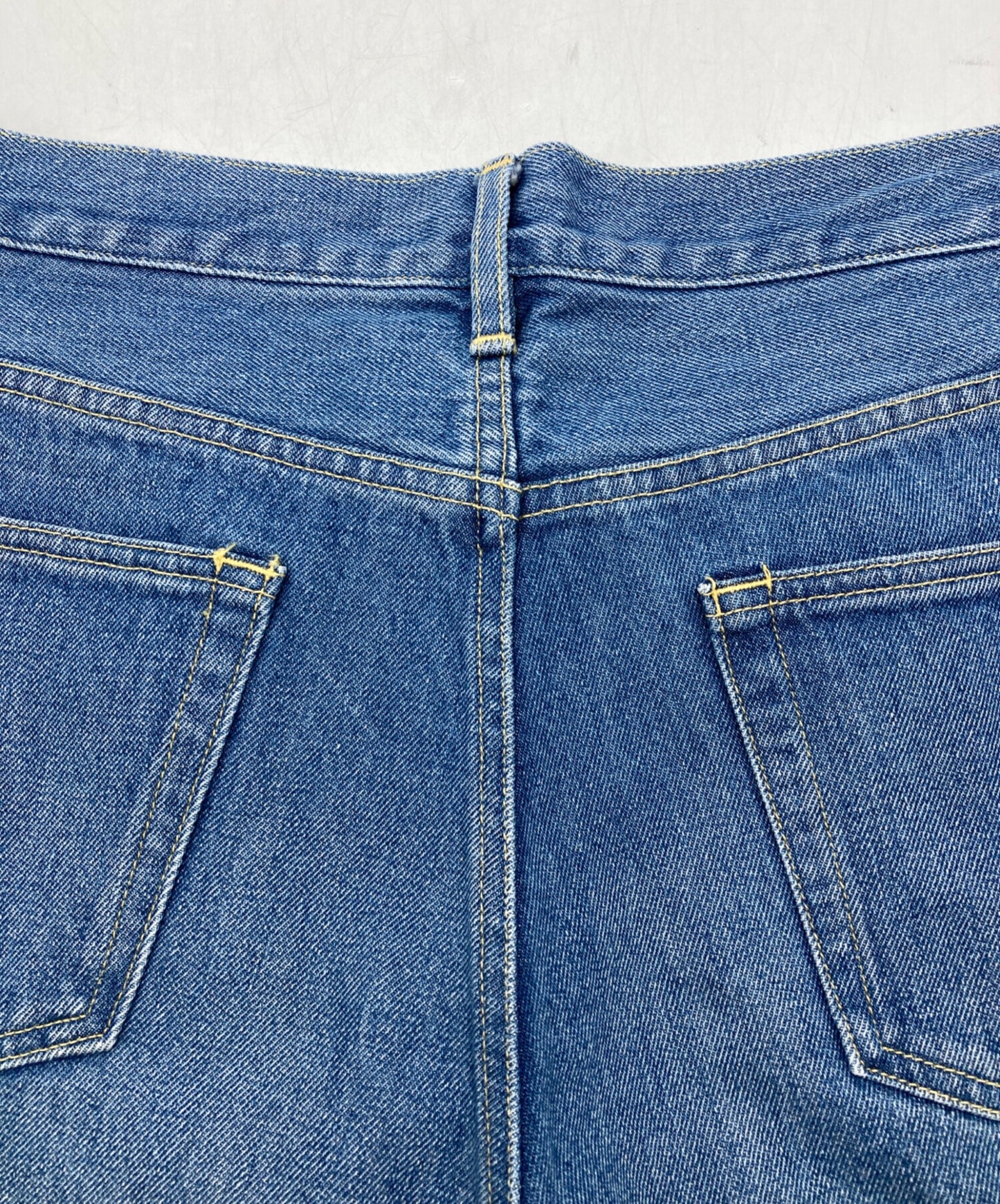 [Pre-owned] AURALEE WASHED HARD TWIST DENIM 5-POCKET PANTS A20SP07DM