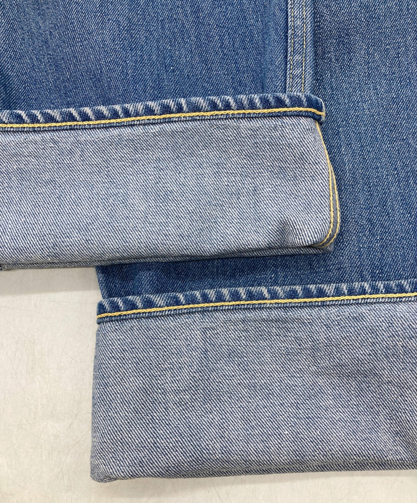 [Pre-owned] AURALEE WASHED HARD TWIST DENIM 5-POCKET PANTS A20SP07DM