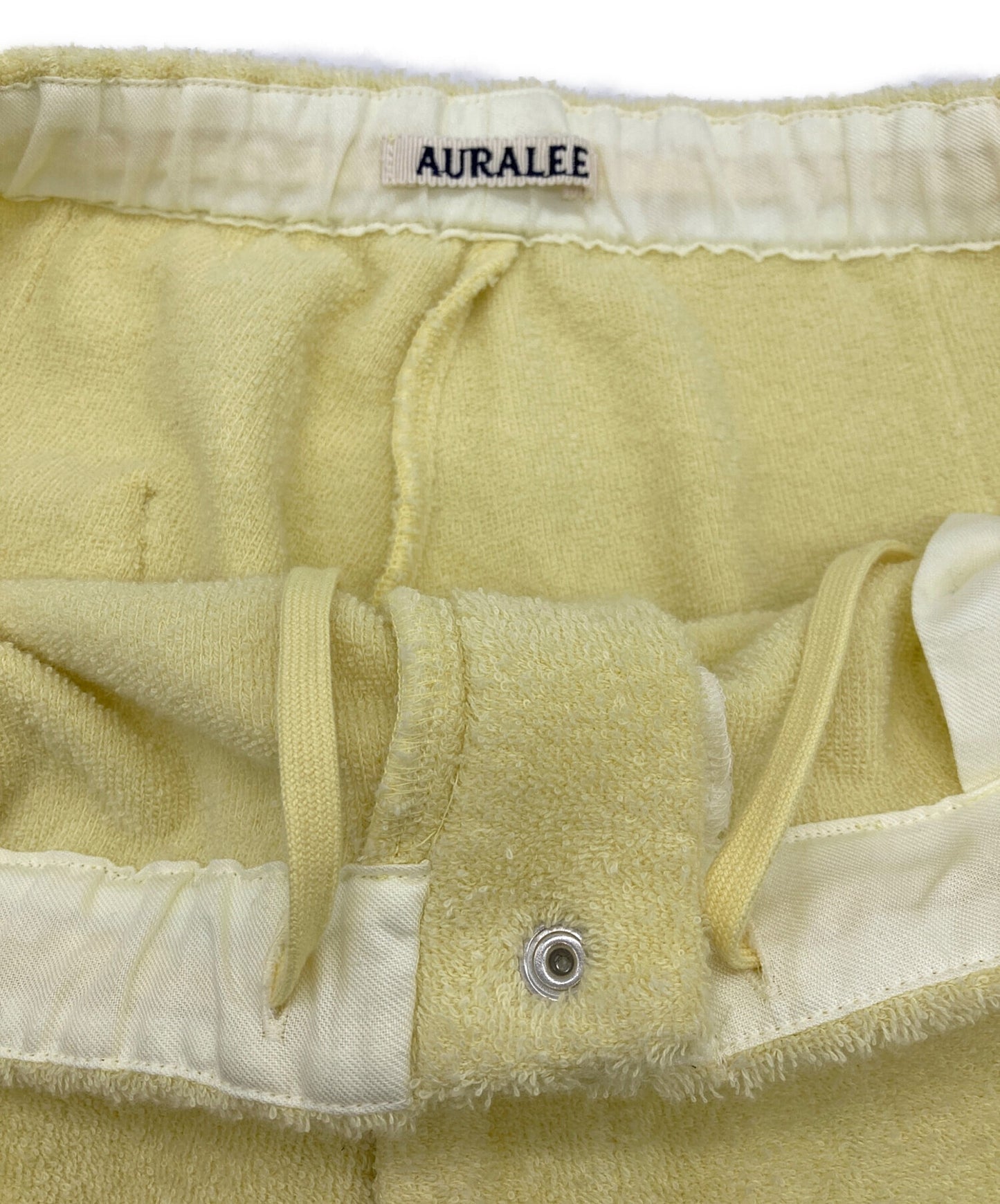[Pre-owned] AURALEE COTTON NYLON PILE PANTS A26SP02DP