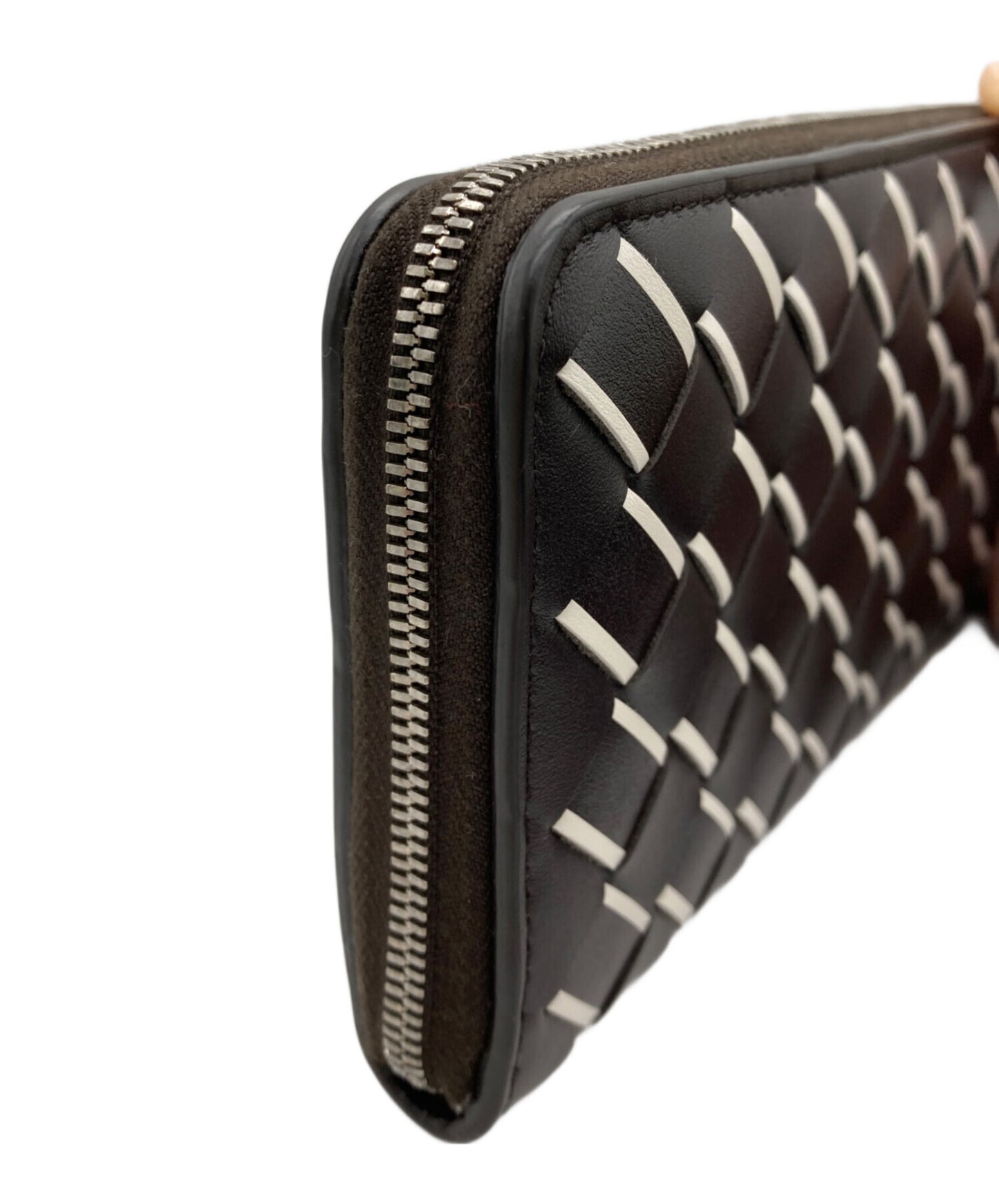 [Pre-owned] BOTTEGA VENETA Intrecciato Long Wallet