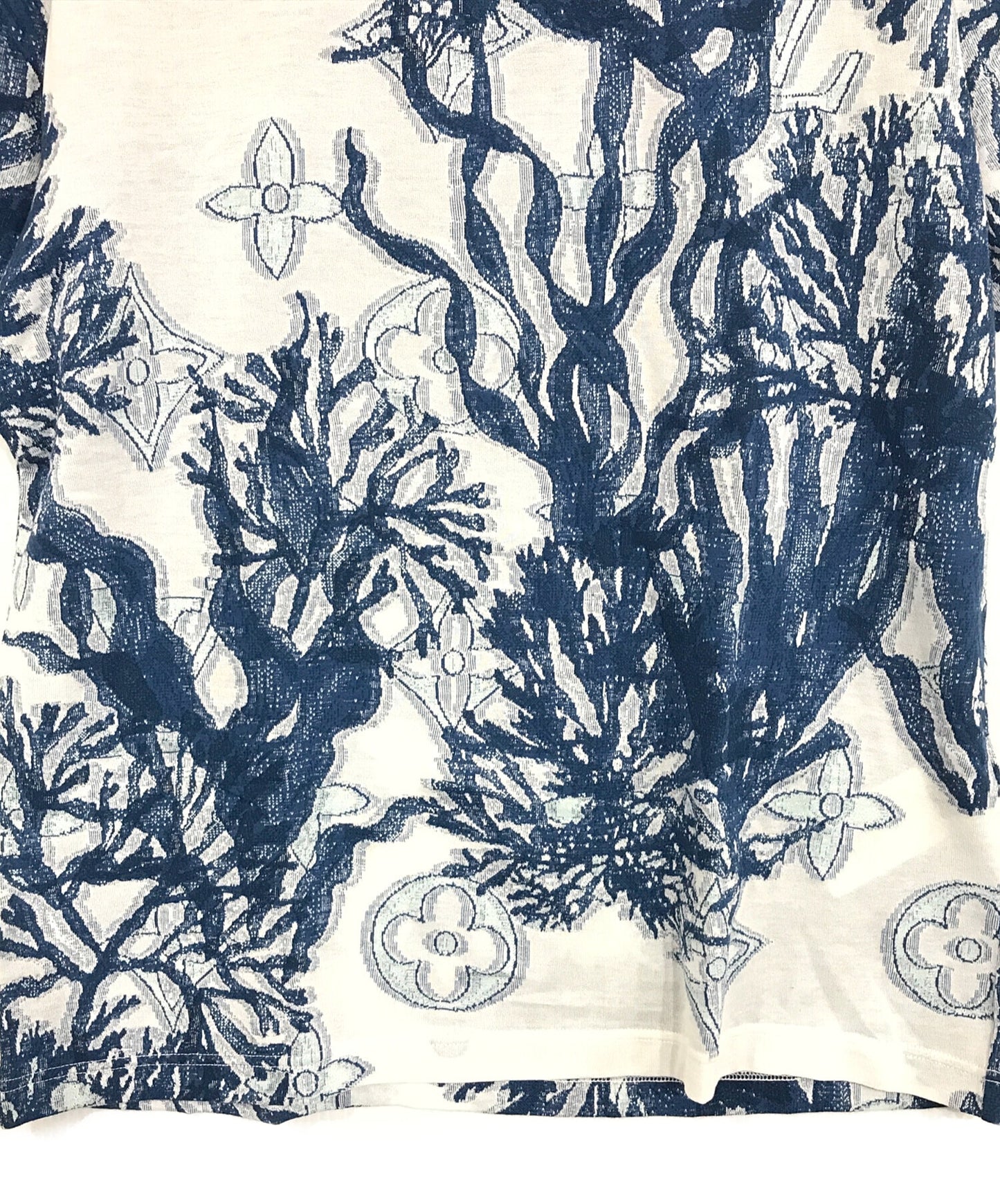 [Pre-owned] LOUIS VUITTON Graphic Monogram Cotton Sleeve T-Shirt RM232M Y93 HPY30W