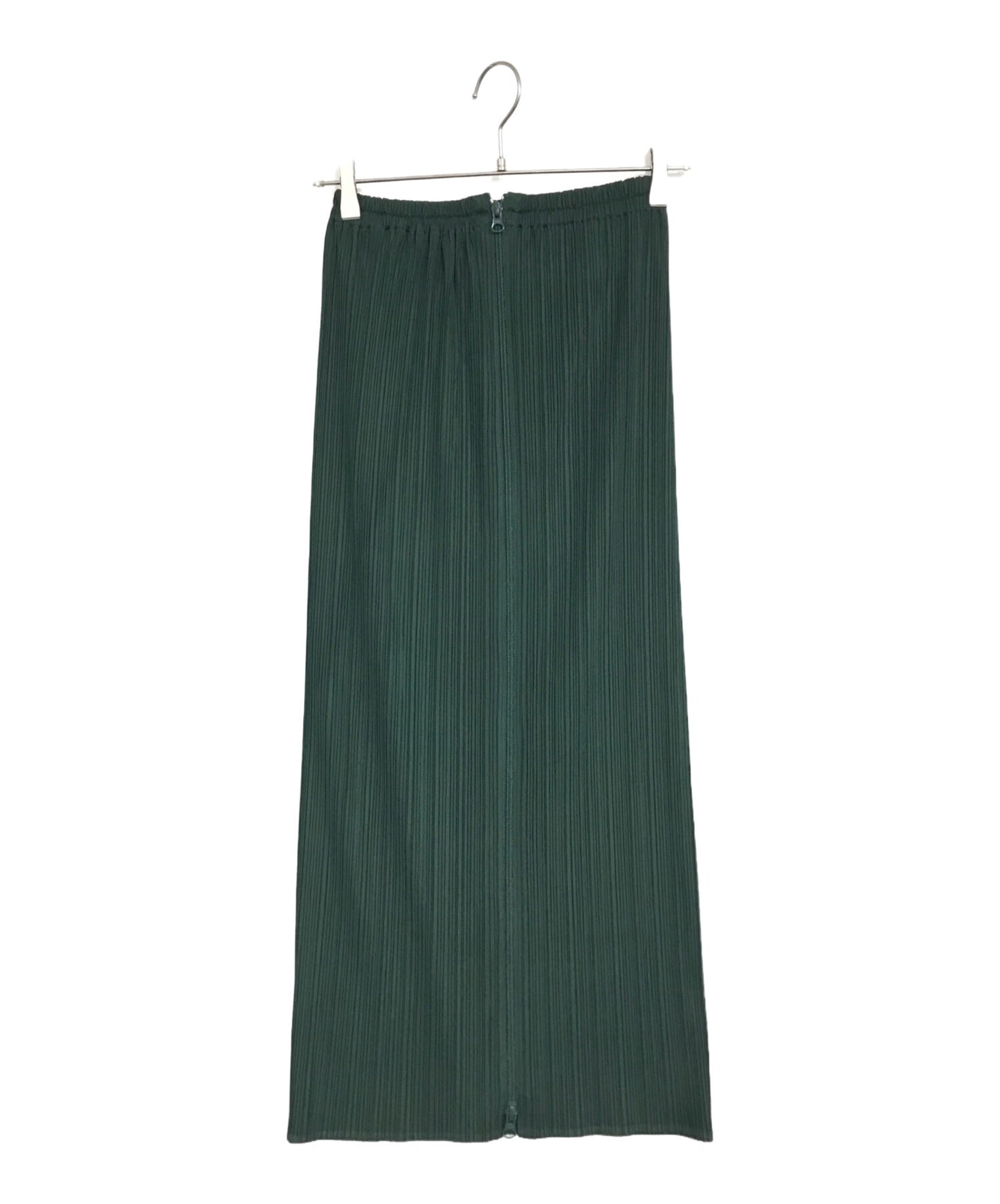 [Pre-owned] PLEATS PLEASE Front Zip Pleated Skirt PP74-JG370