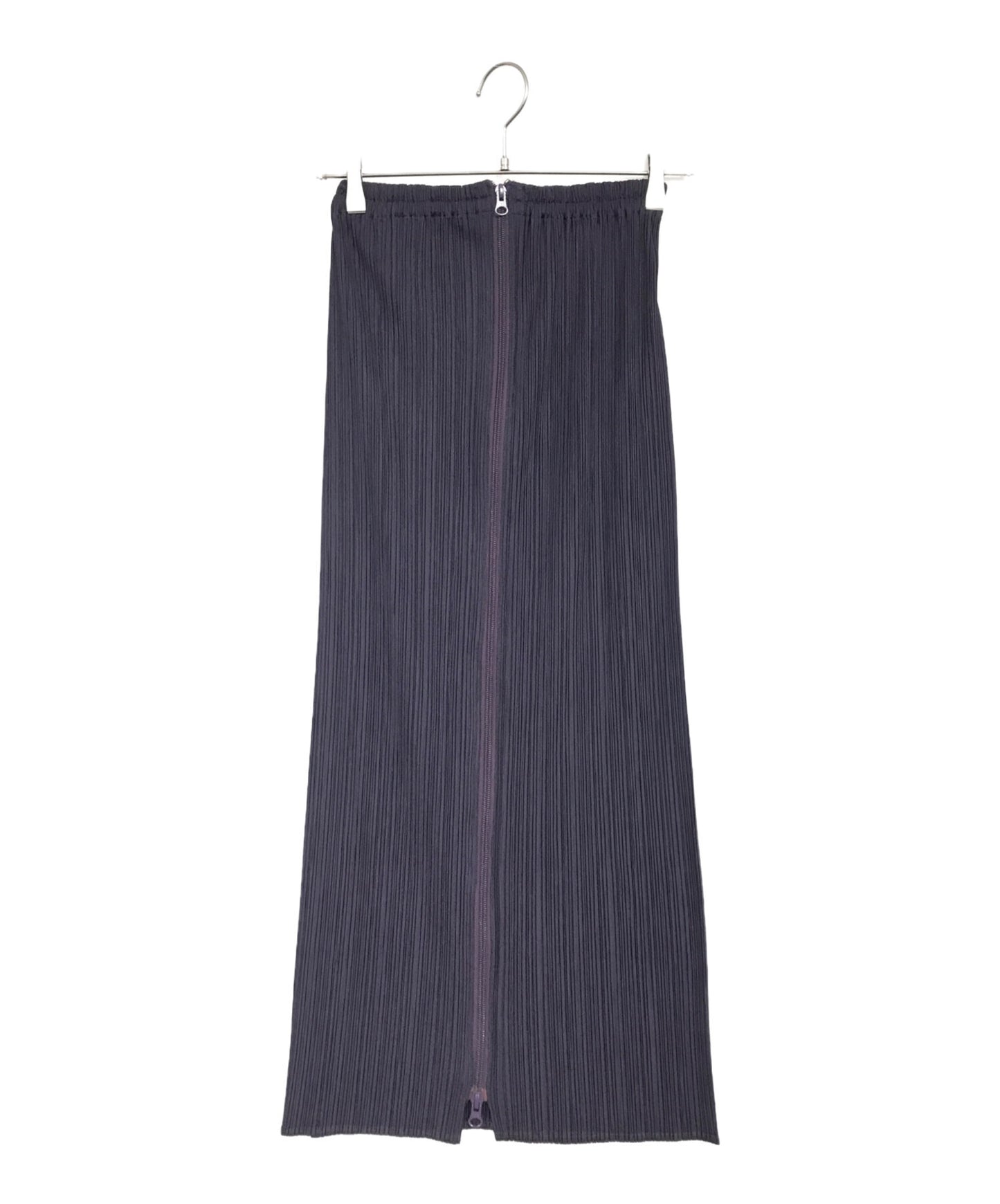 [Pre-owned] PLEATS PLEASE Front Zip Pleated Skirt PP73-JG370