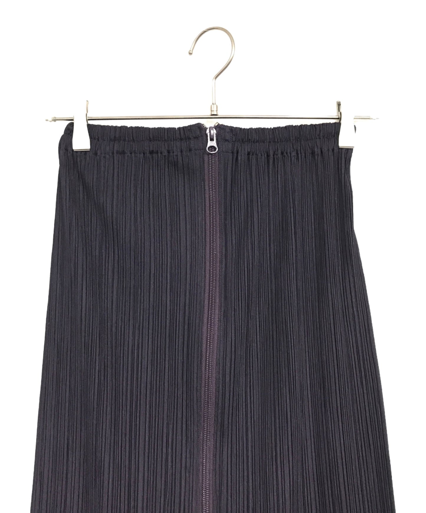[Pre-owned] PLEATS PLEASE Front Zip Pleated Skirt PP73-JG370