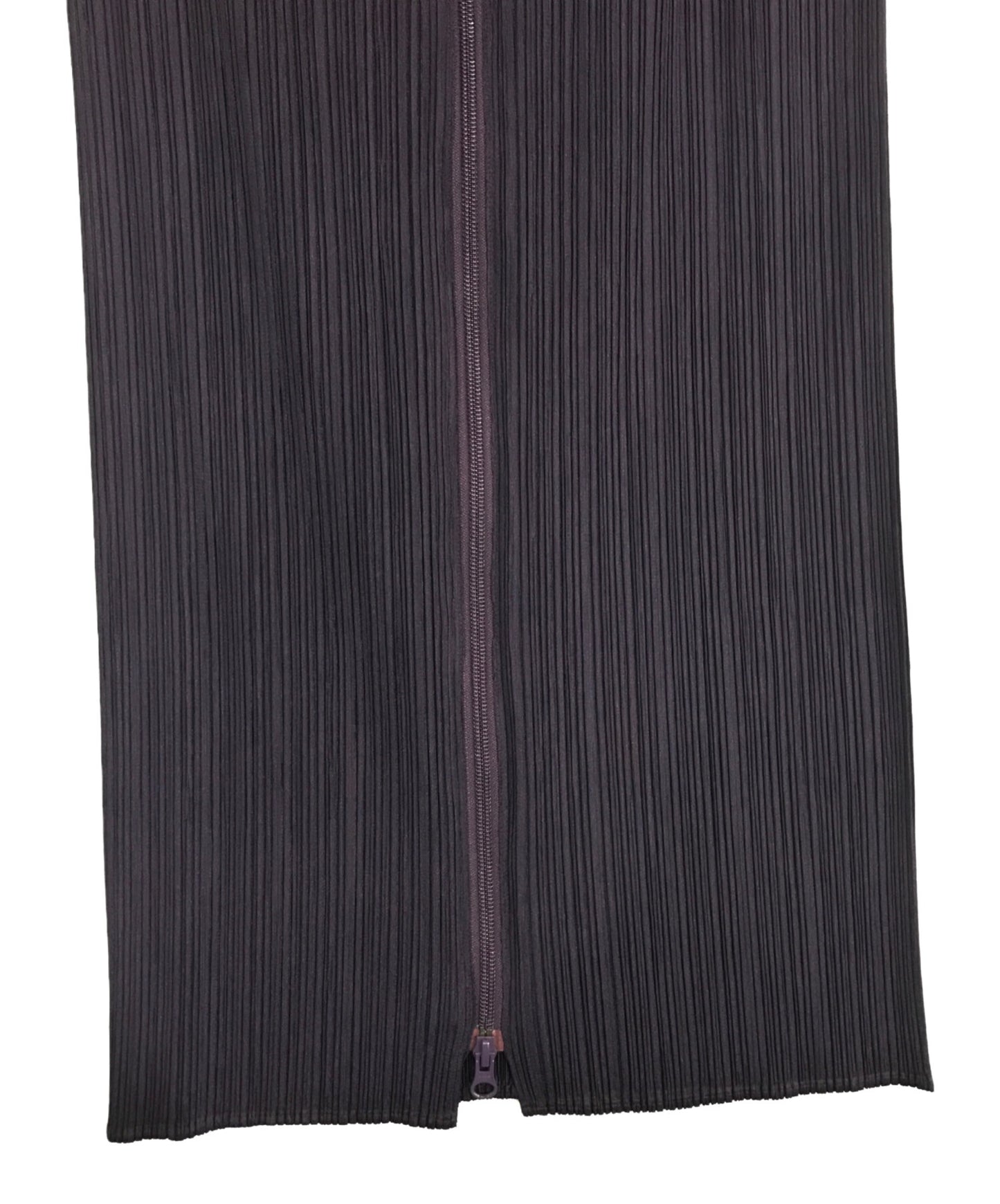 [Pre-owned] PLEATS PLEASE Front Zip Pleated Skirt PP73-JG370
