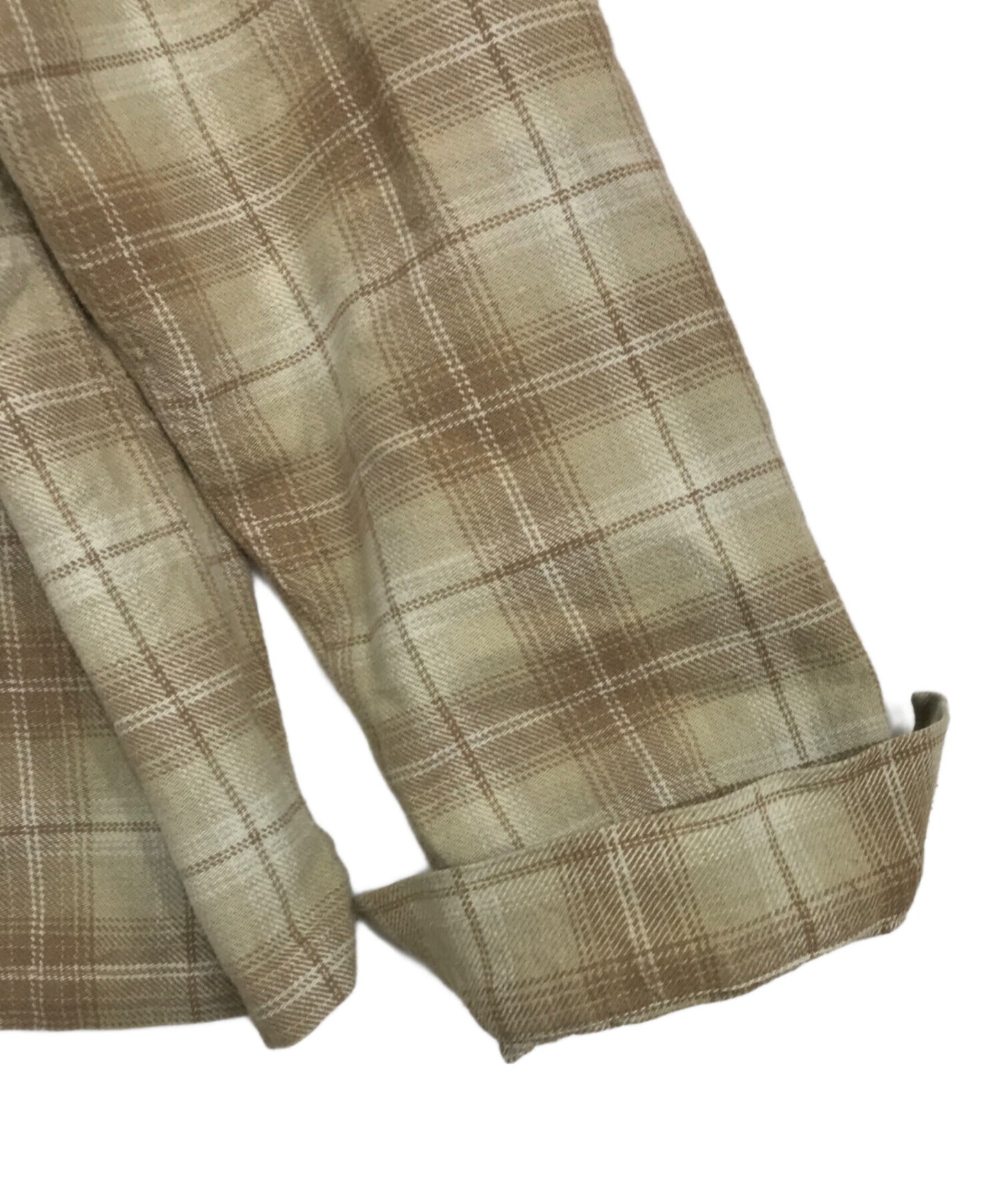 [Pre-owned] stussy FRANK PLAID ZIP SHIRT