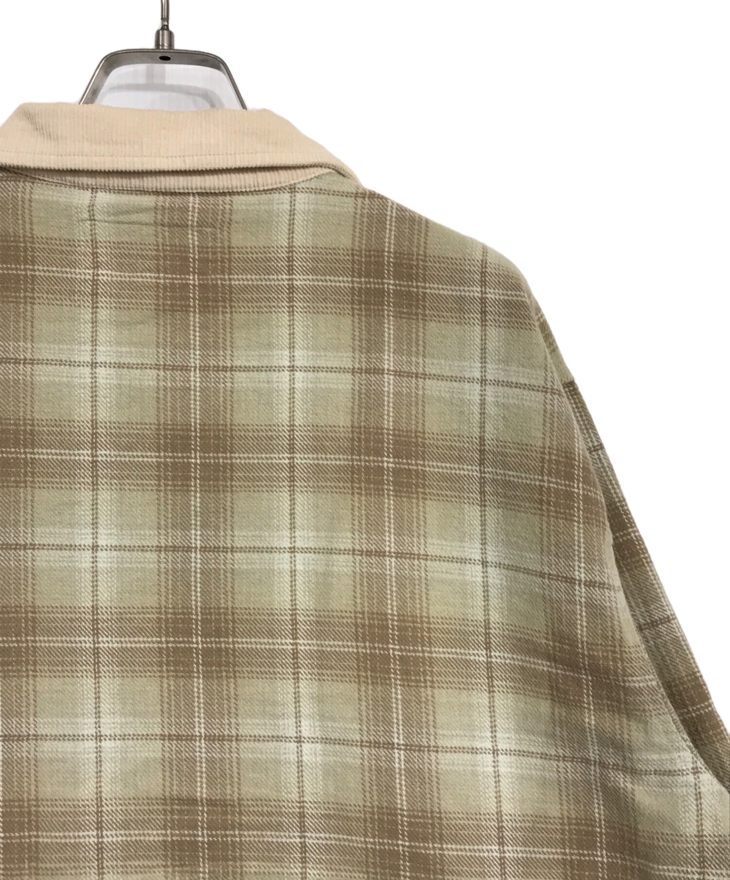 [Pre-owned] stussy FRANK PLAID ZIP SHIRT