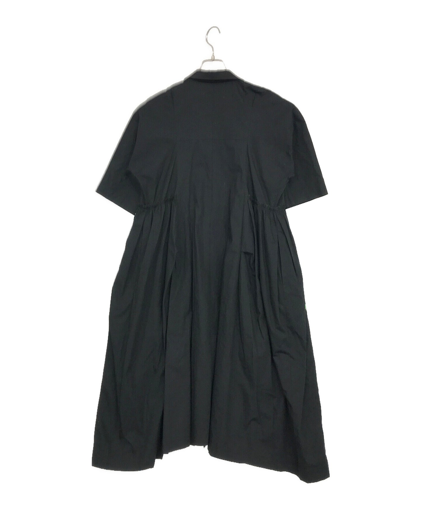 [Pre-owned] tricot COMME des GARCONS Round collar shirt dress with floral embroidery TR-O007