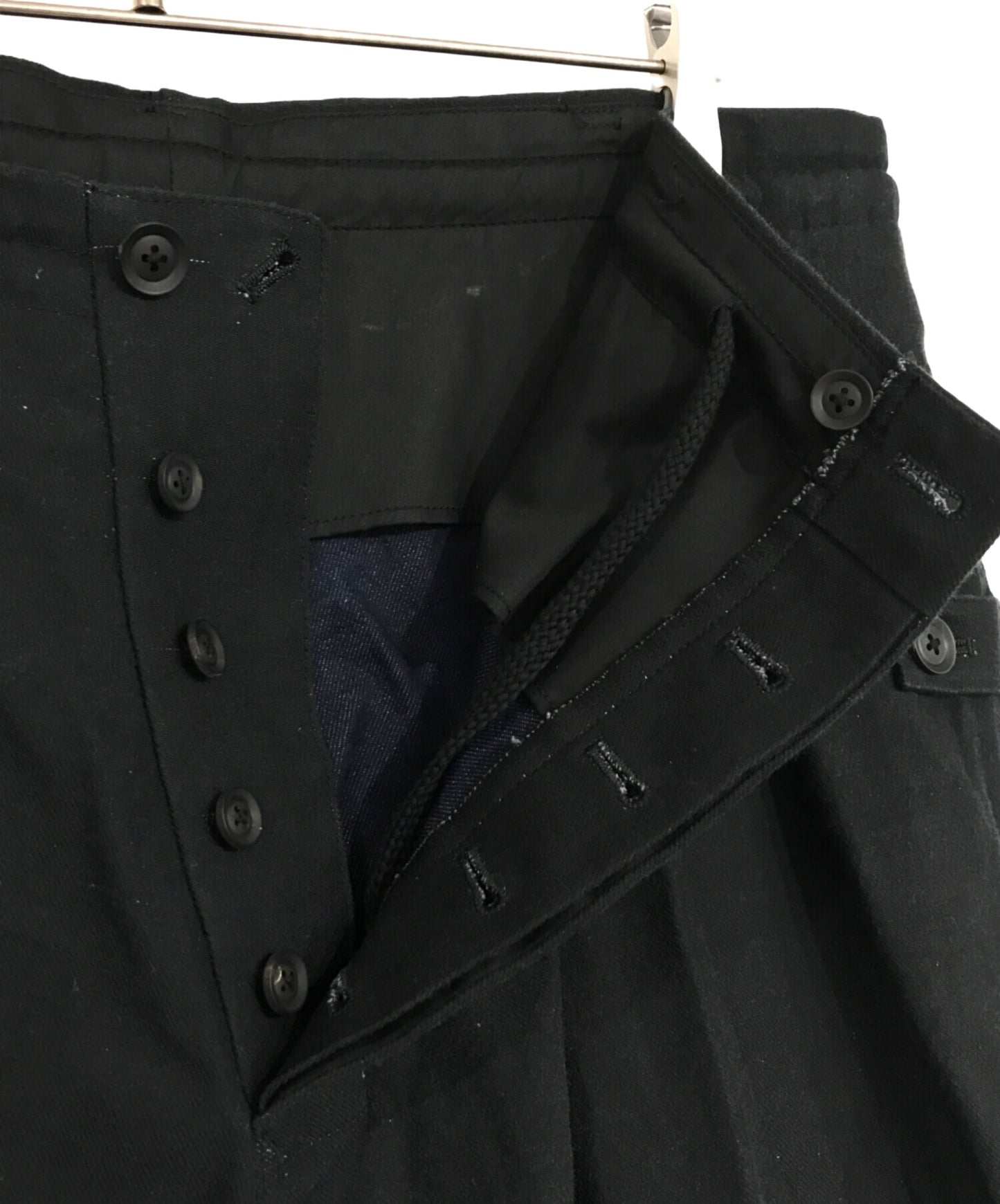 [Pre-owned] Yohji Yamamoto pour homme LADY PT DENIM SAROUEL PANTS HO-P49-511