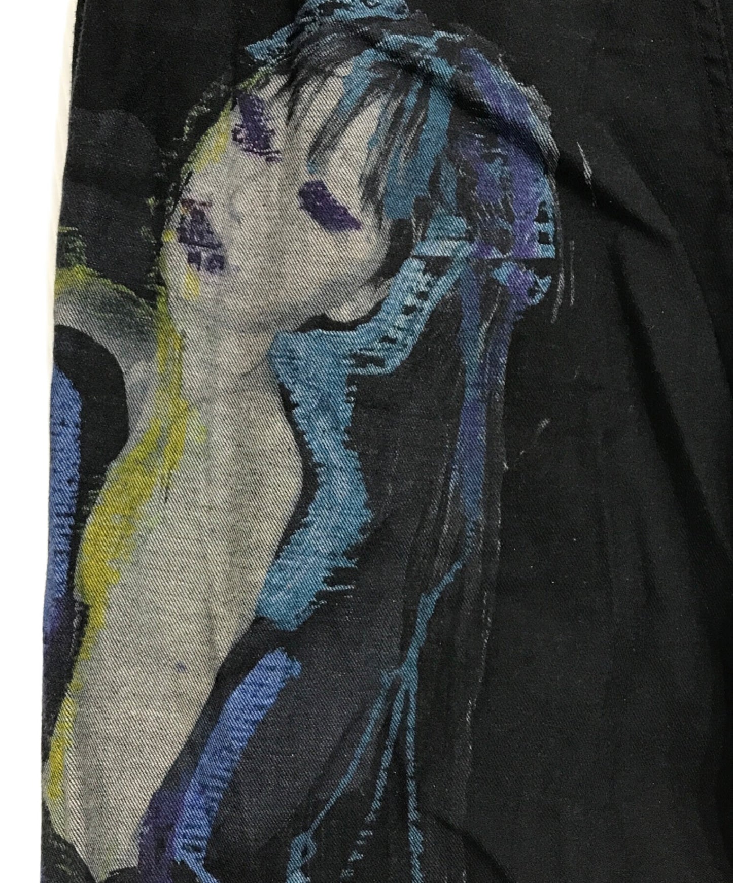 [Pre-owned] Yohji Yamamoto pour homme LADY PT DENIM SAROUEL PANTS HO-P49-511