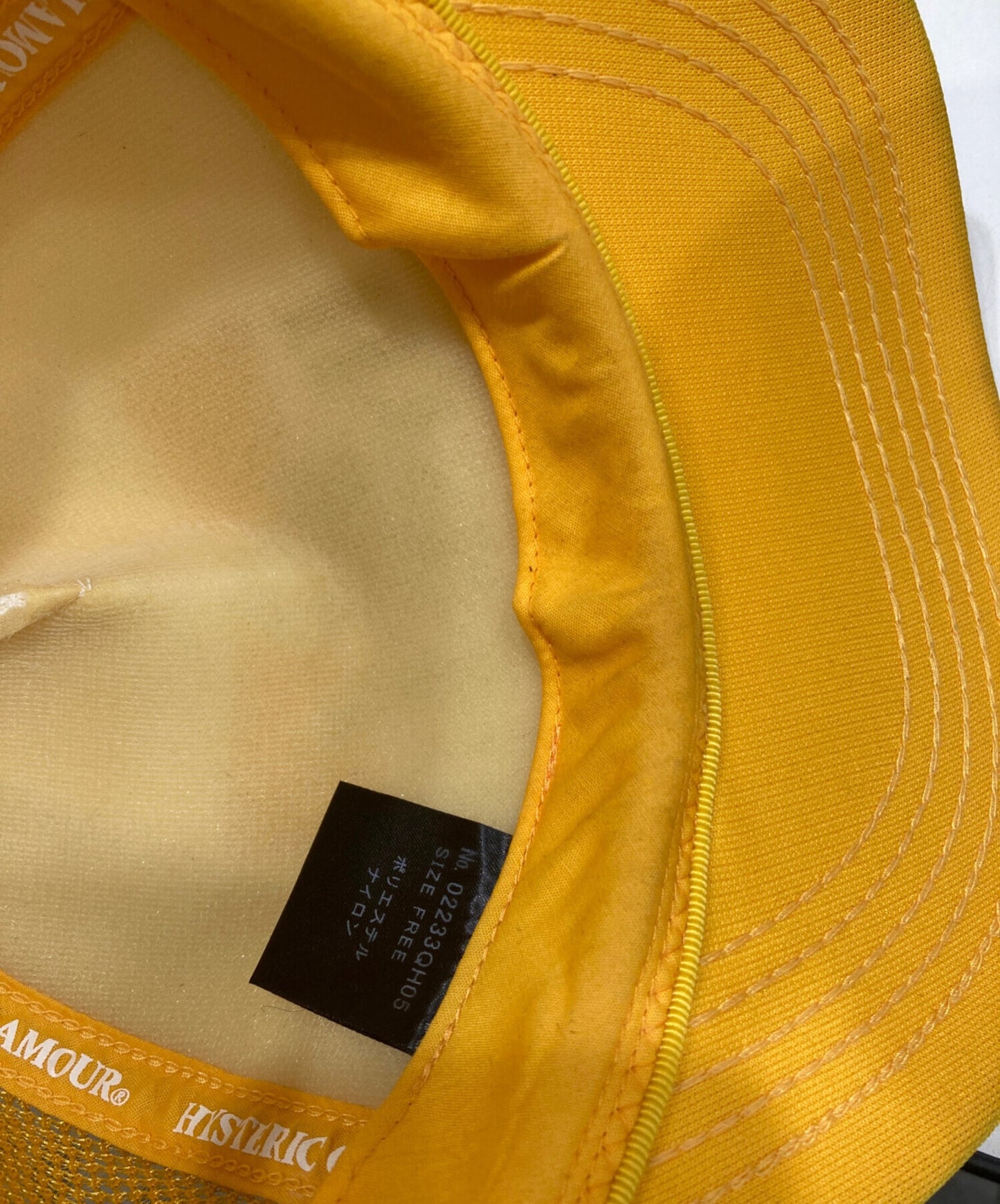 [Pre-owned] Hysteric Glamour mesh cap 02233QH05