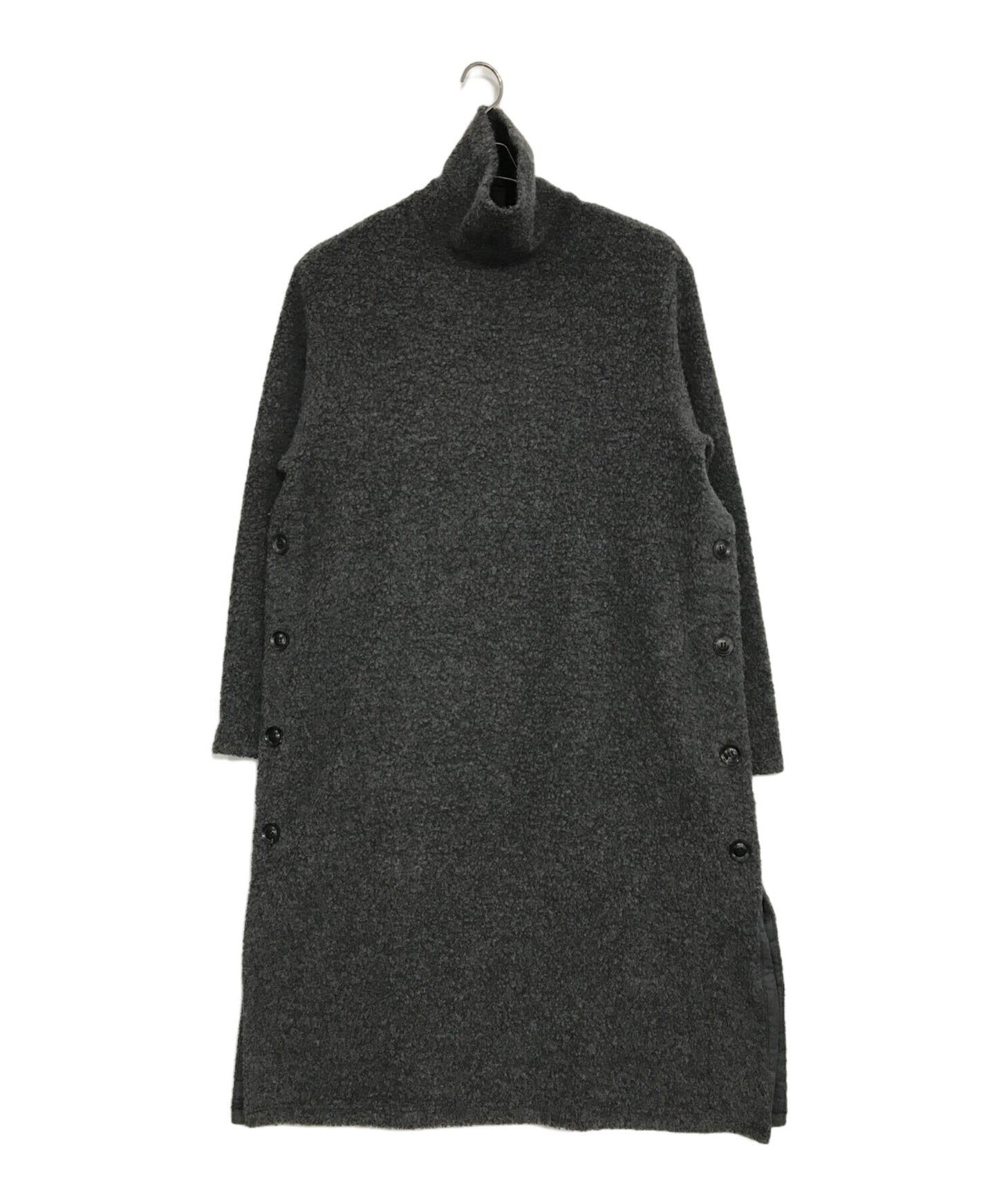 [Pre-owned] Yohji Yamamoto pour homme 18AW Side button pile long knit sweater HV-T74-178