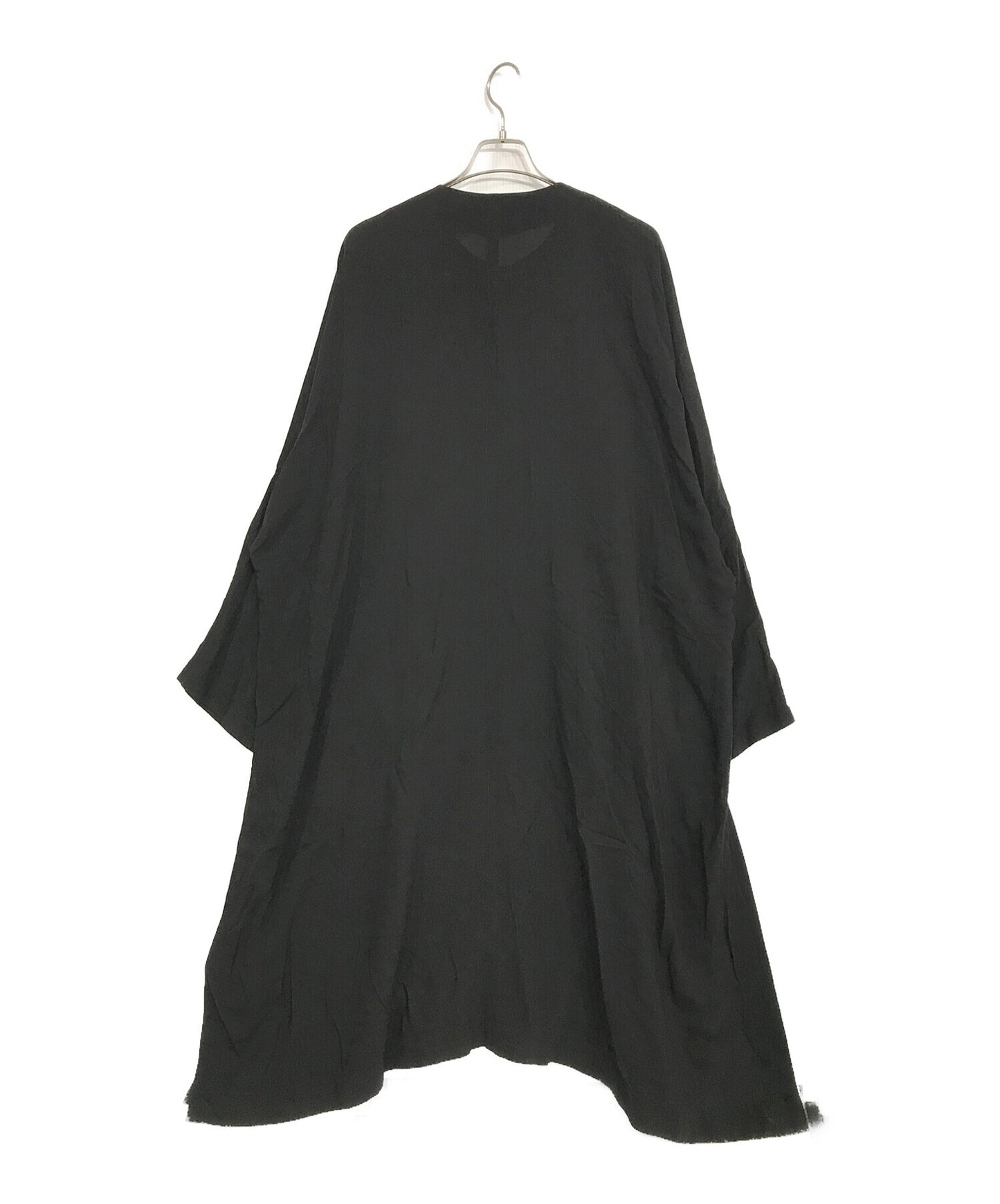 [Pre-owned] Yohji Yamamoto pour homme Collarless long long-sleeved shirt HU-C03-208