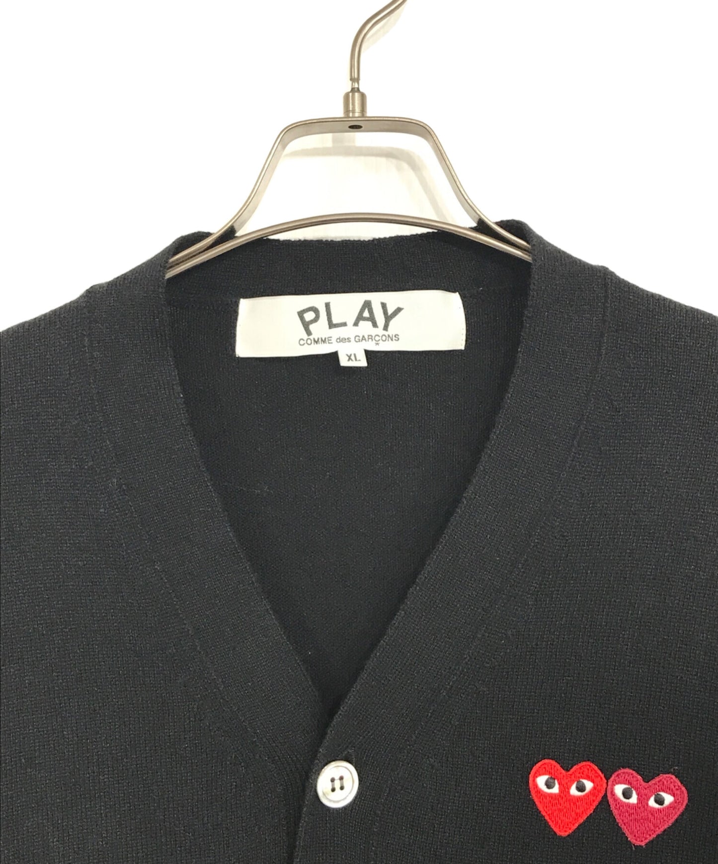 [Pre-owned] PLAY COMME des GARCONS Unisex V-Neck Cardigan AX-N058