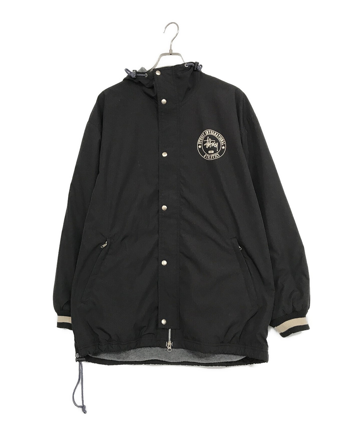 [Pre-owned] stussy Old Hooded Nylon Jacket